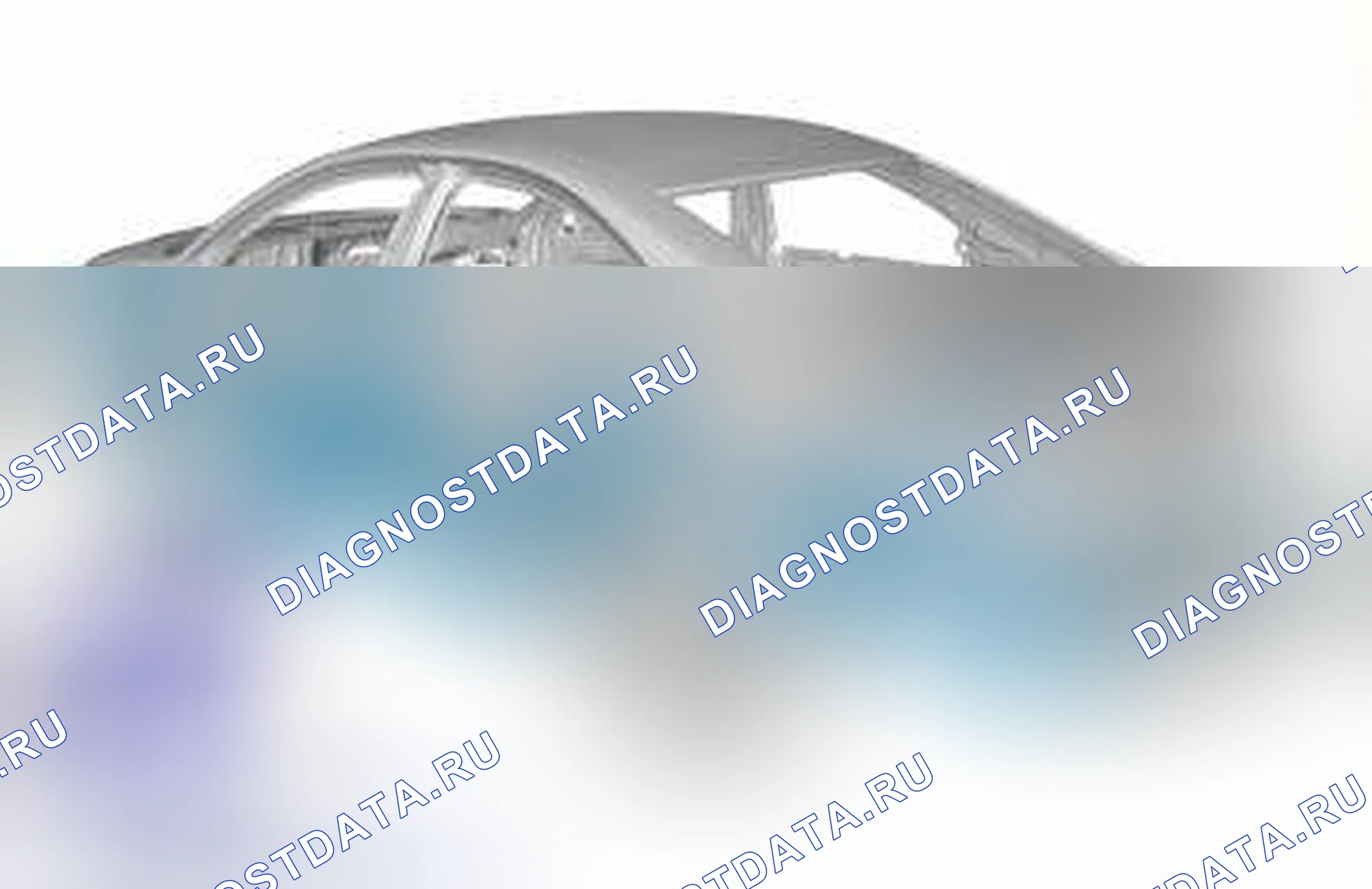 Рис. 30: ПЛАН-ГРАФИК РАБОТ ПО АНТИКОРРОЗИОННОЙ ЗАЩИТЕ, ЗАЩИТА ПОЛОСТИ. Volvo S80 II