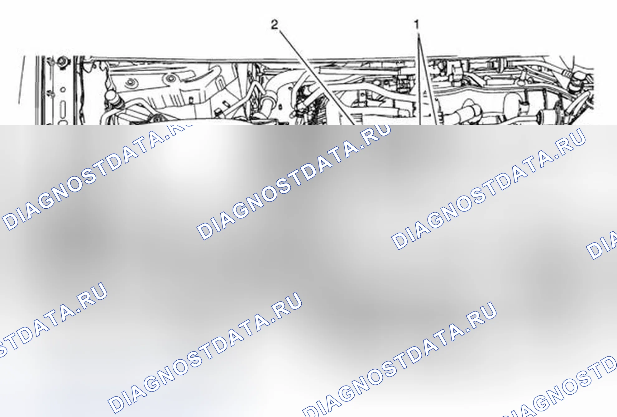 Рис. 30: Замена датчика массового расхода воздуха. Buick Encore I