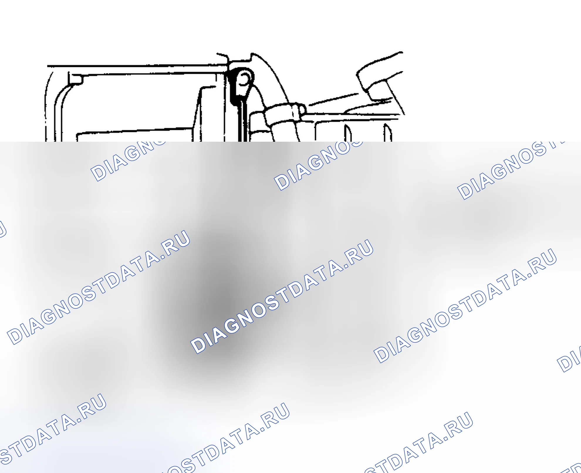 Рис. 2: СВЕЖАЯ ВЕНТИЛЯЦИОННАЯ ДВЕРЬ. Nissan Altima U13