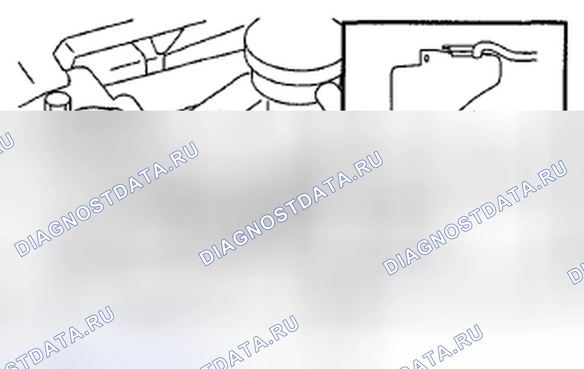 Рис. 82: ЗАПРАВКА ОХЛАЖДАЮЩЕЙ ЖИДКОСТИ ДВИГАТЕЛЯ. Subaru Impreza GH