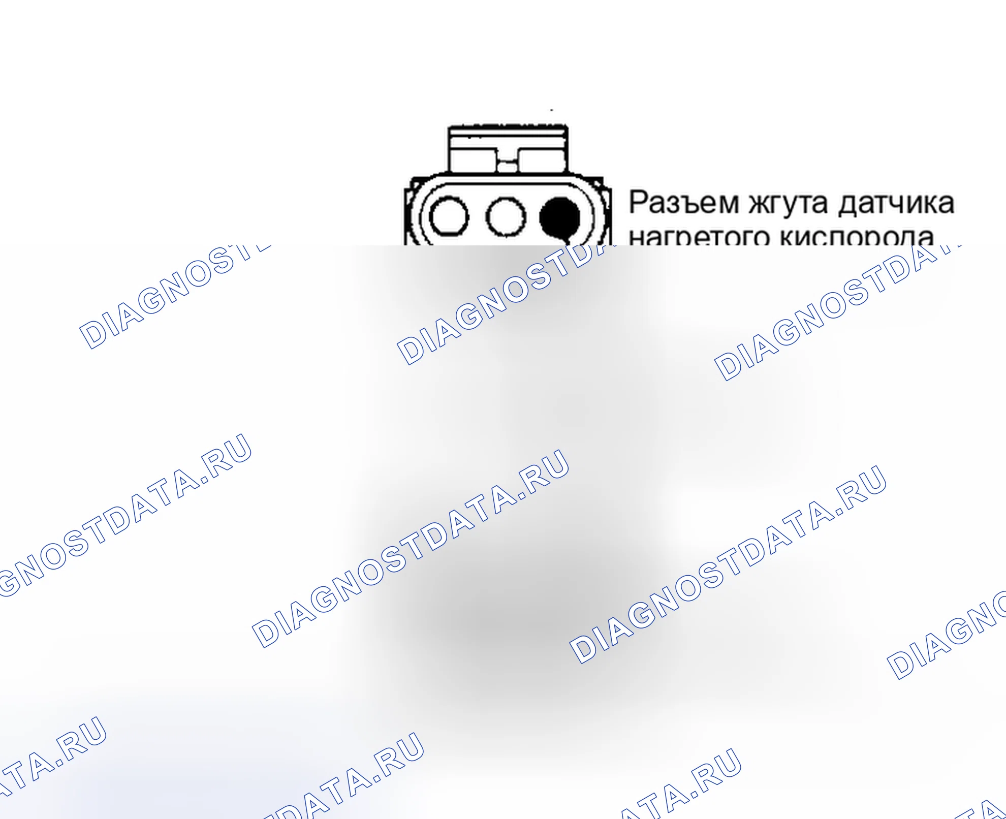Рис. 140: Перемычка между батареей и жгутом нагретого датчика кислорода. Chrysler New Yorker Turbo 