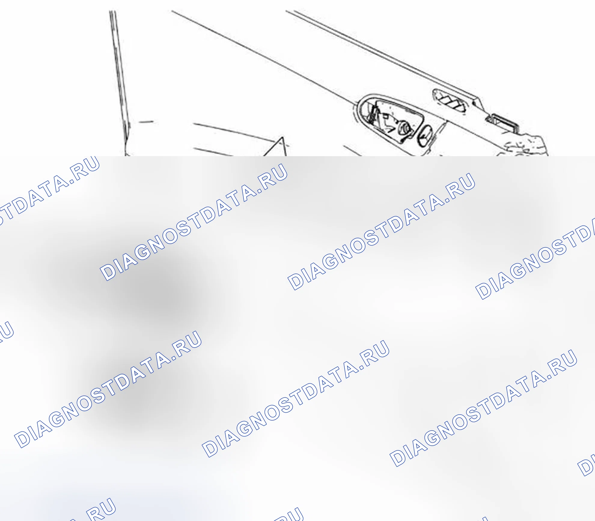 Рис. 5: Замена переключателя окна передней стороны двери (Impala). Chevrolet Impala IX