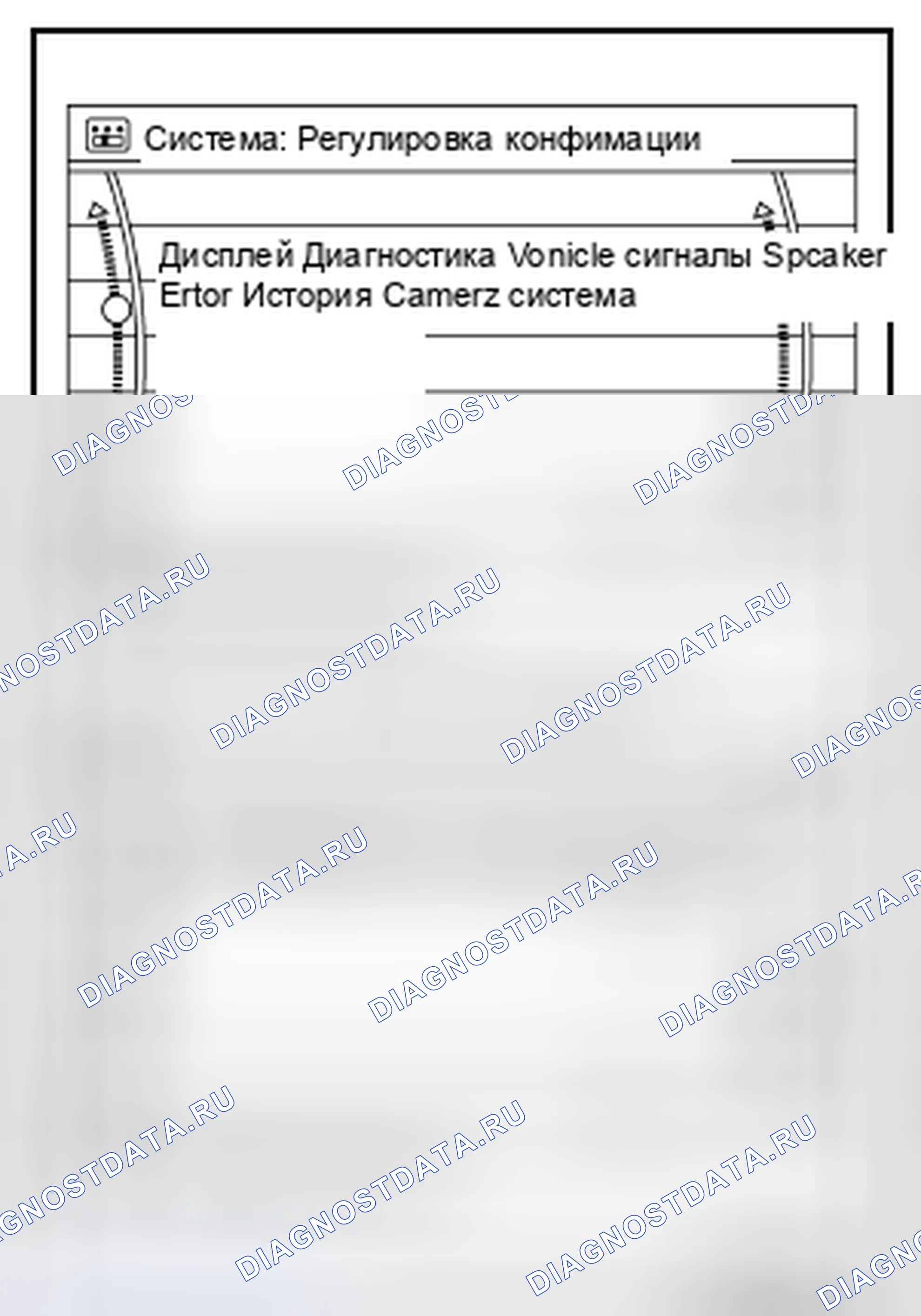 Рис. 5: Подтверждение / регулировка аудиоблока. Nissan Rogue II