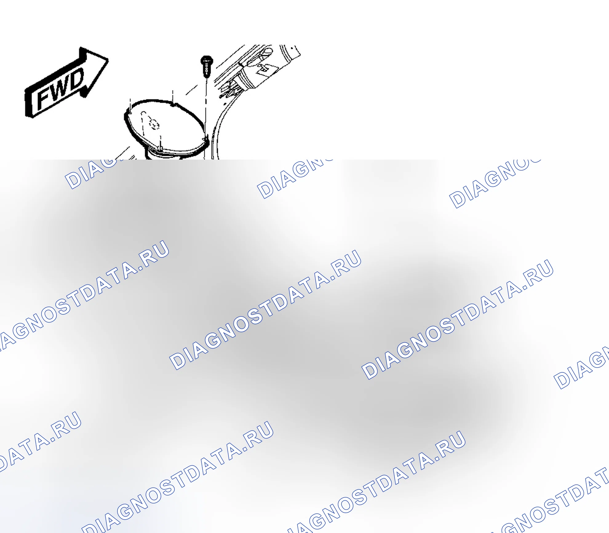 Рис. 30: ЗАДНИЙ ДИНАМИК - СЕДАН. Dodge Magnum I