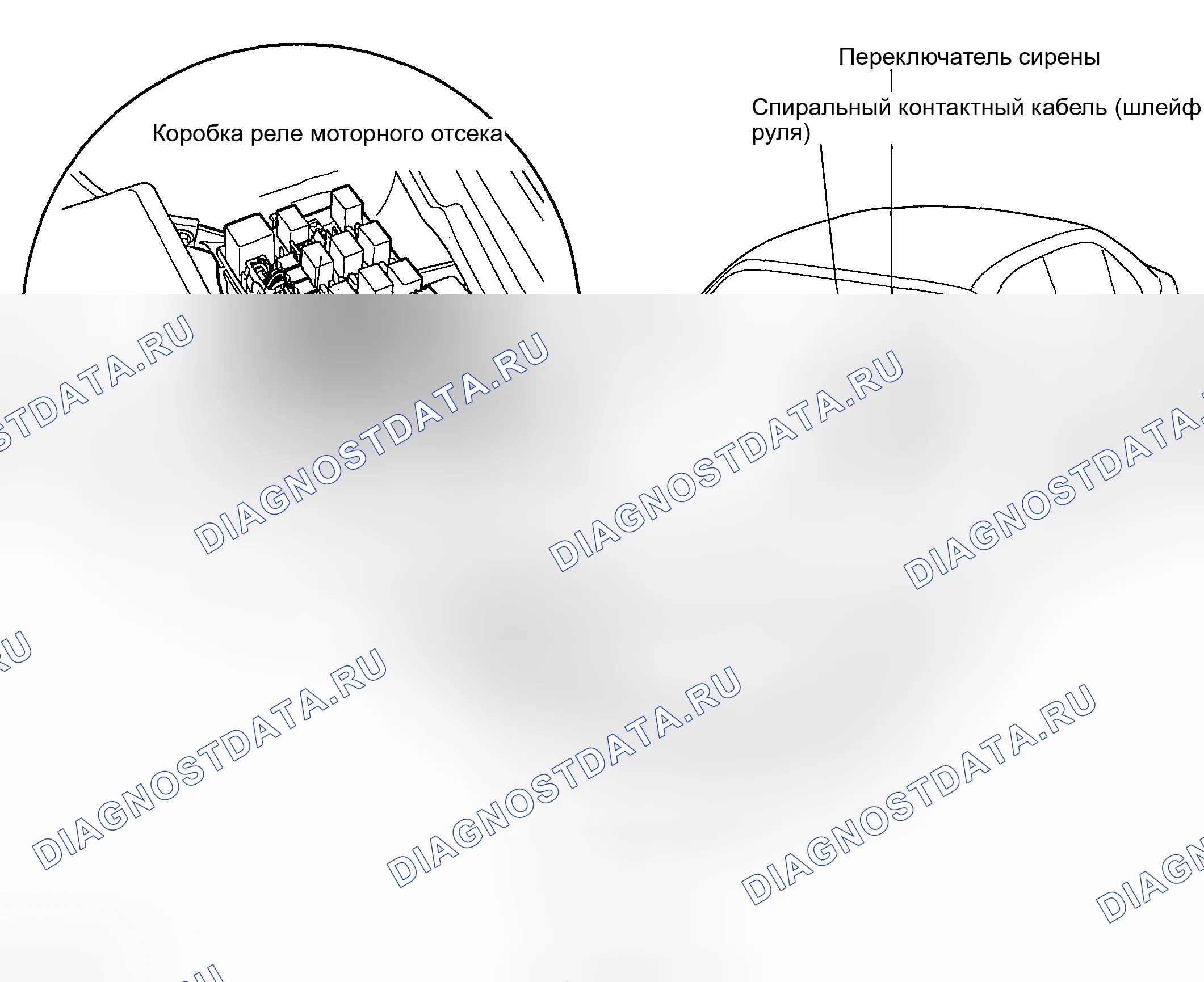 Рис. 1: КОМПОНЕНТЫ. Hyundai Accent II
