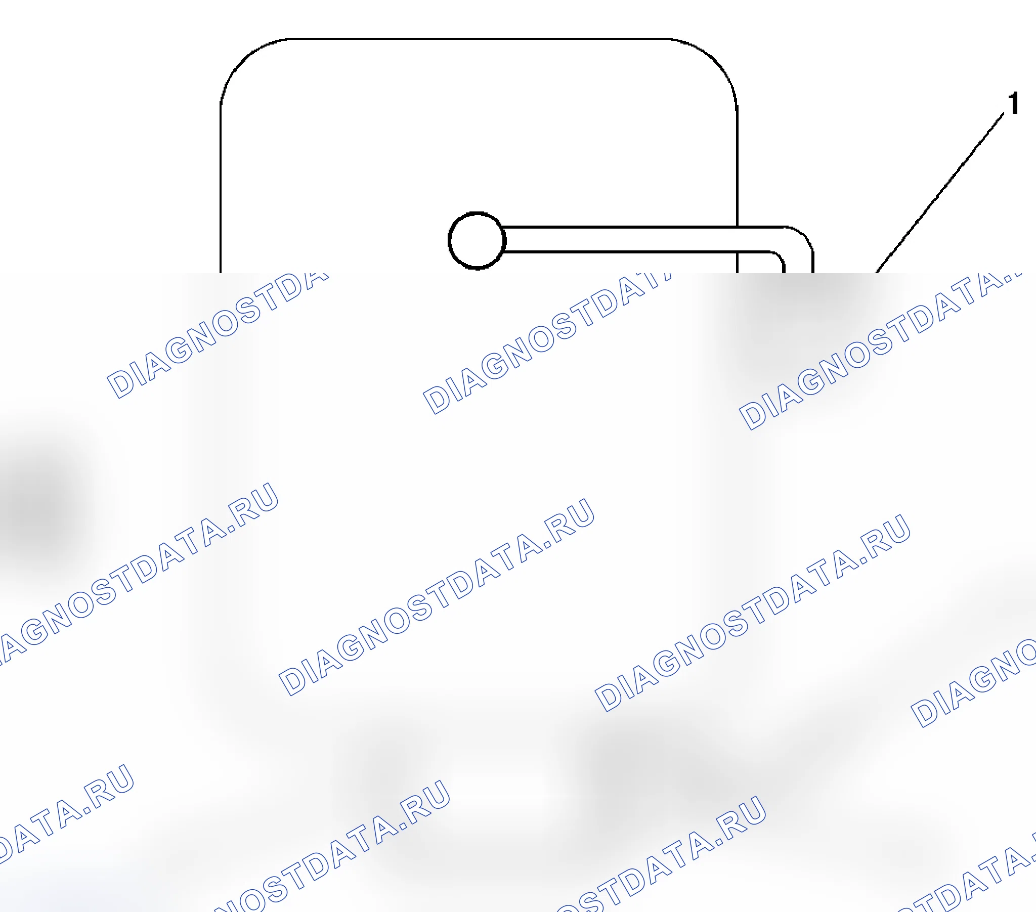 Рис. 145: Схема разводки рукавов выброса. Chevrolet Cab & Chassis Silverado 3500 