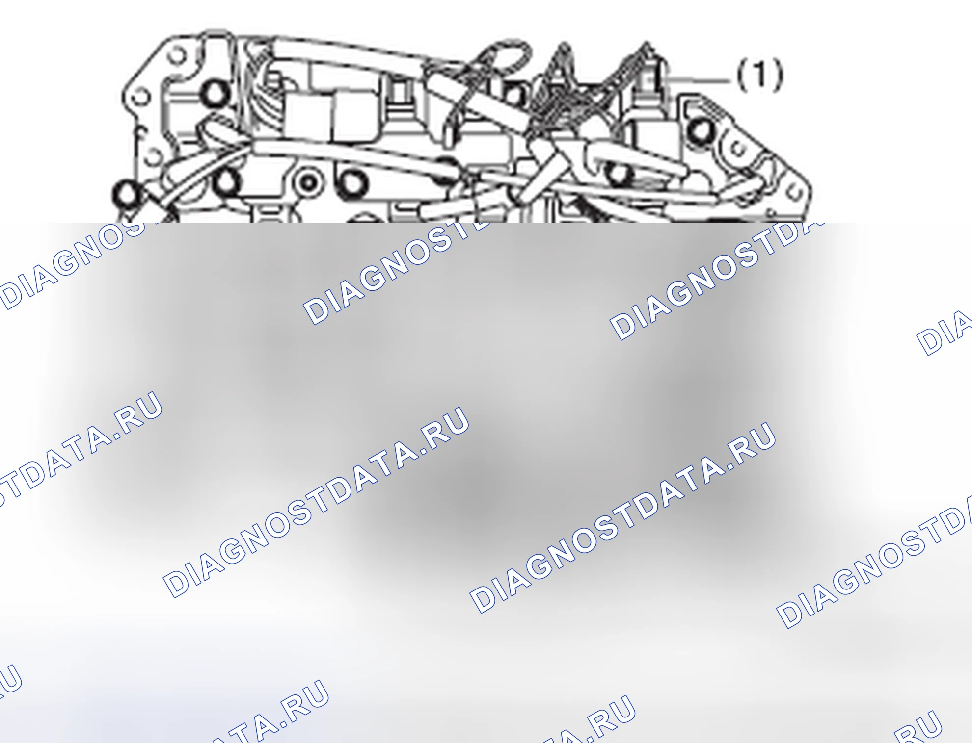 Рис. 275: СОЛЕНОИД МУФТЫ ЗАДНЕГО ХОДА с высоким " низким уровнем. Subaru Tribeca WX рестайлинг