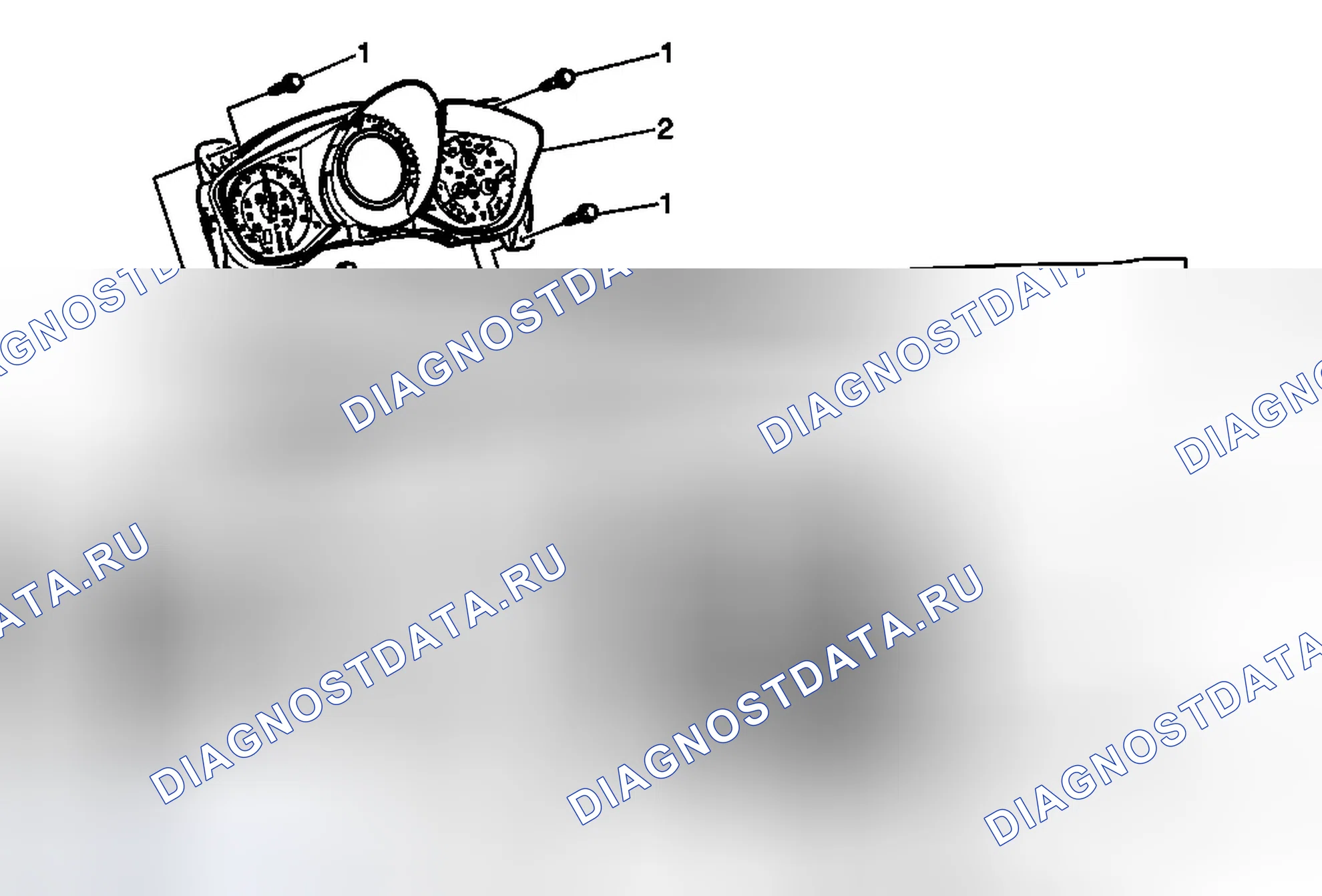 Рис. 10: Замена приборной панели. Cadillac SRX II