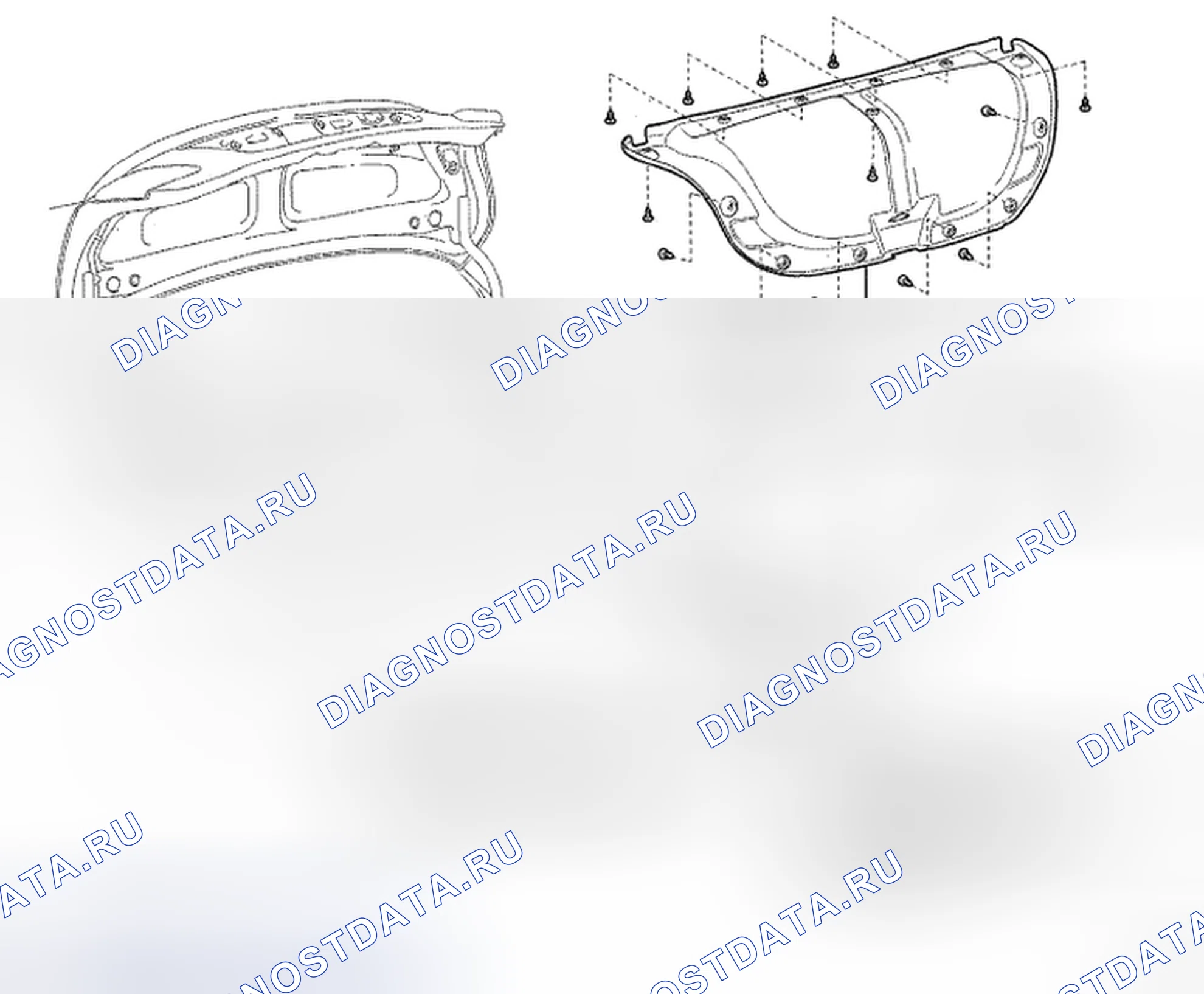 Рис. 284: КОМПОНЕНТЫ. Toyota Camry XV40
