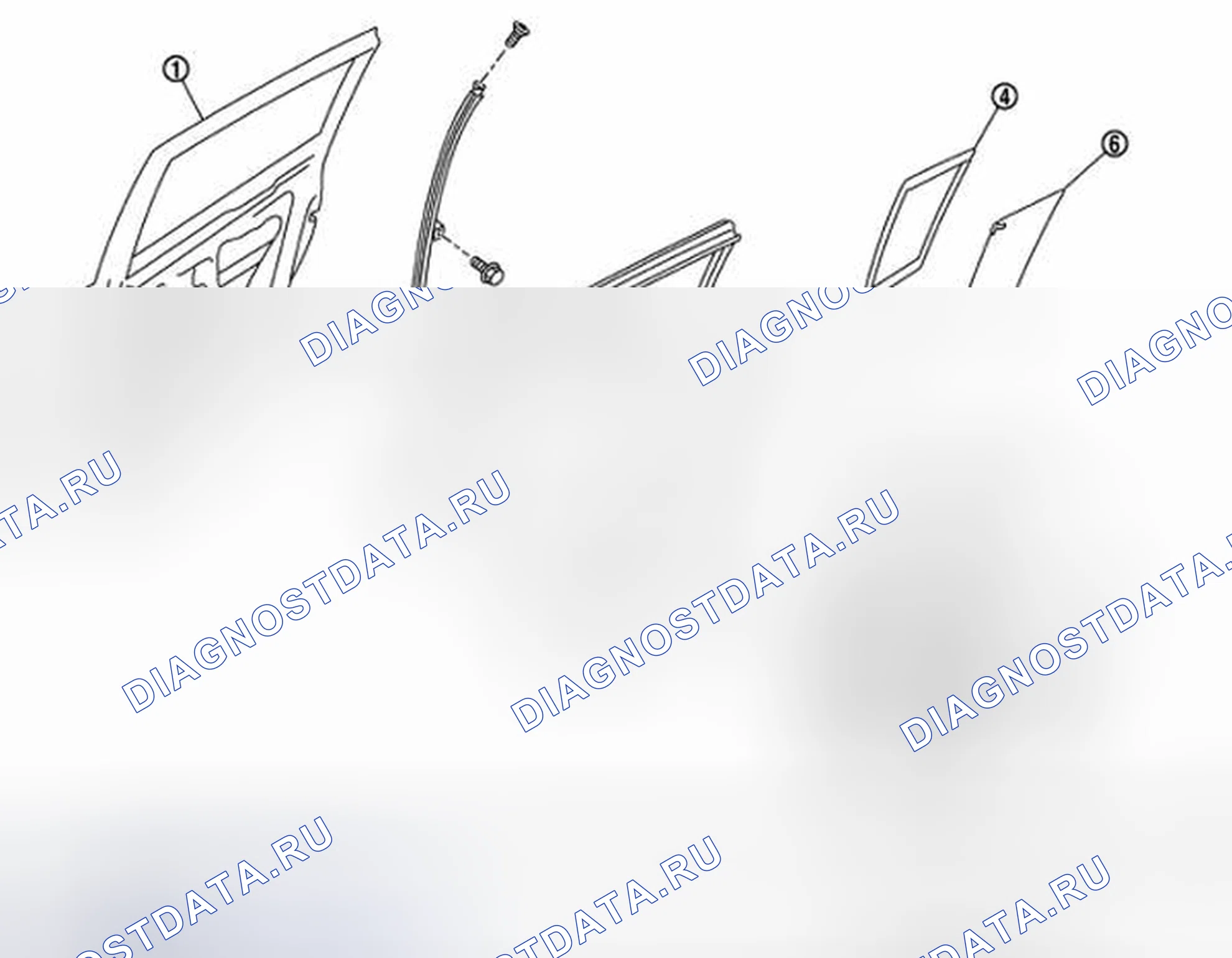 Рис. 33: Демонтаж и монтаж. Honda UR-V I