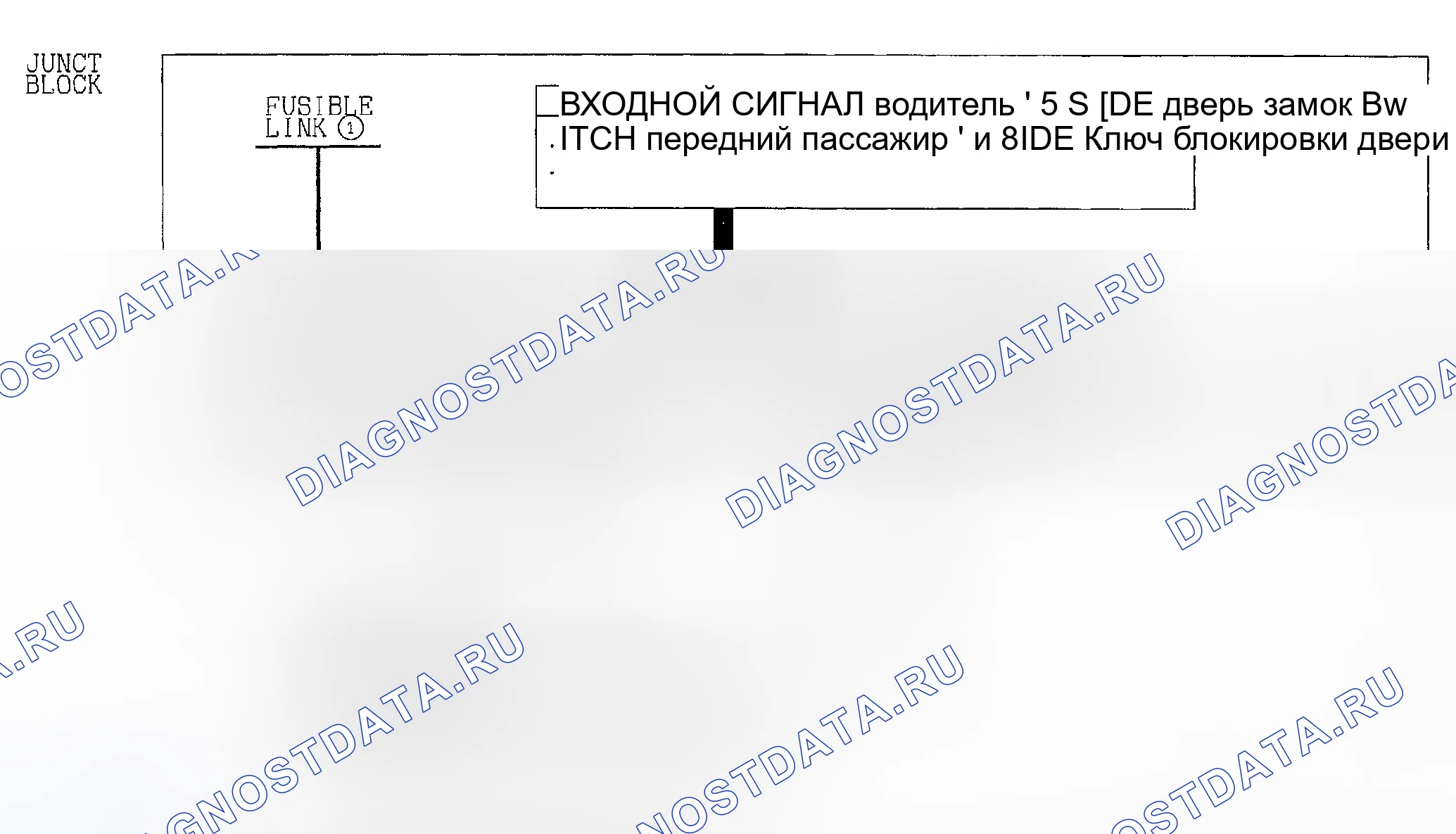 Рис. 160: ПРИНЦИПИАЛЬНАЯ СХЕМА. Mitsubishi Montero III