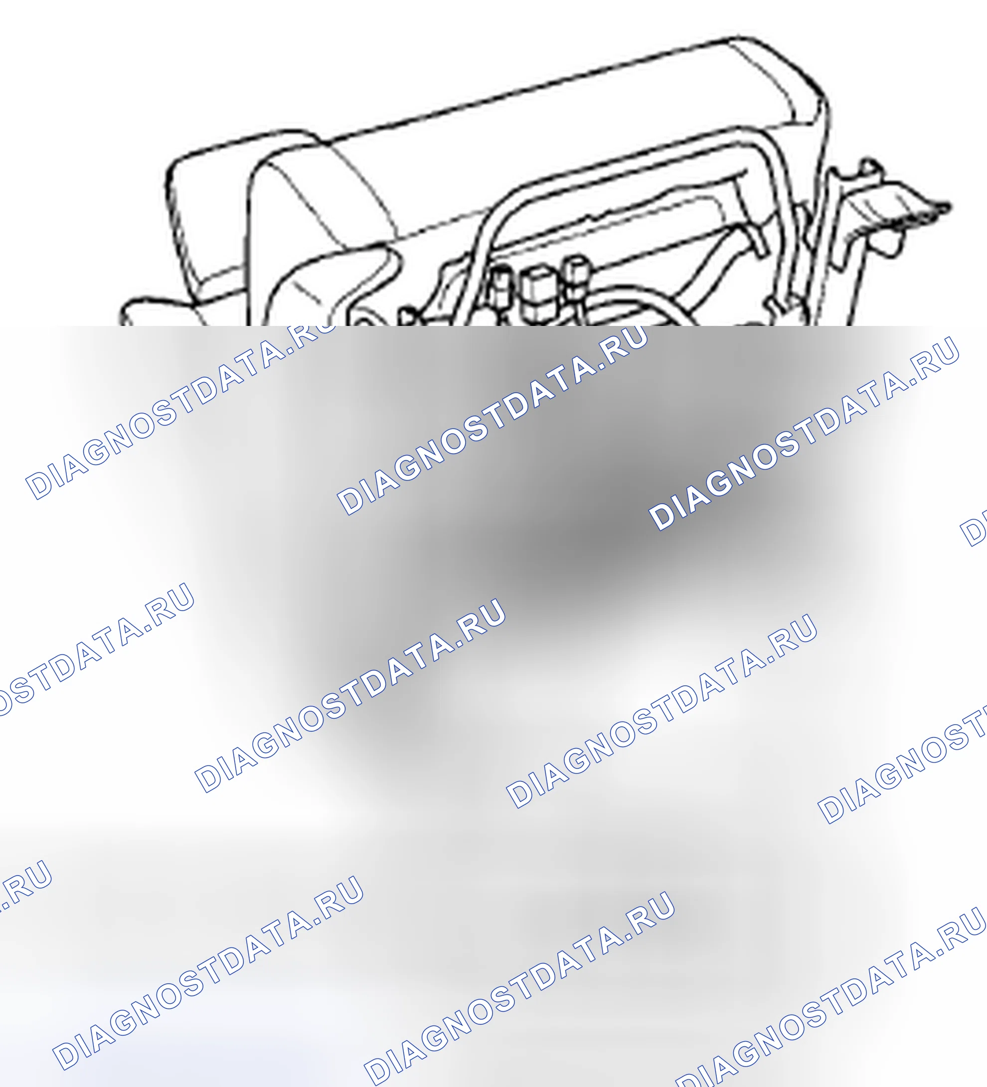 Рис. 295: Сиденье переднего пассажира. Honda Accord VIII