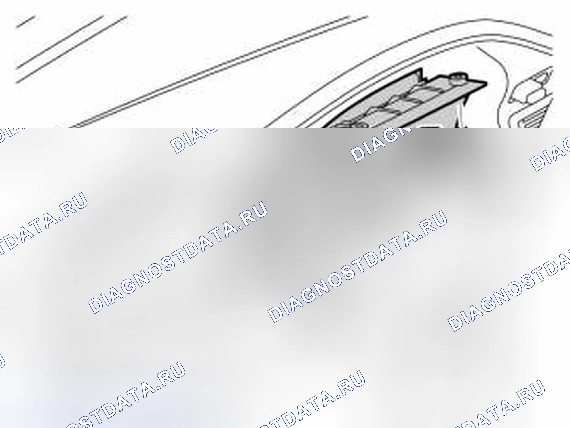 Рис. 737: ОТДЕЛОЧНЫЕ РАБОТЫ. Volvo V70 III