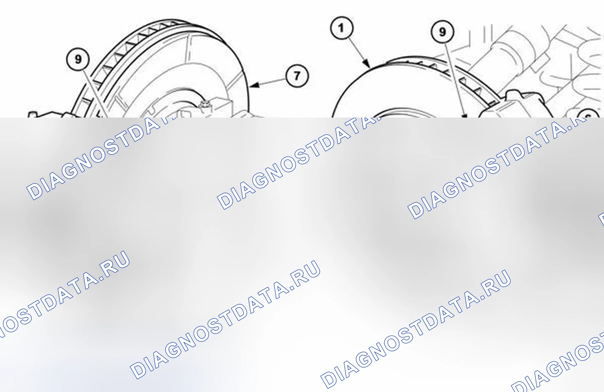Рис. 15: Дисковые тормоза Brembo. Jaguar XKR I рестайлинг