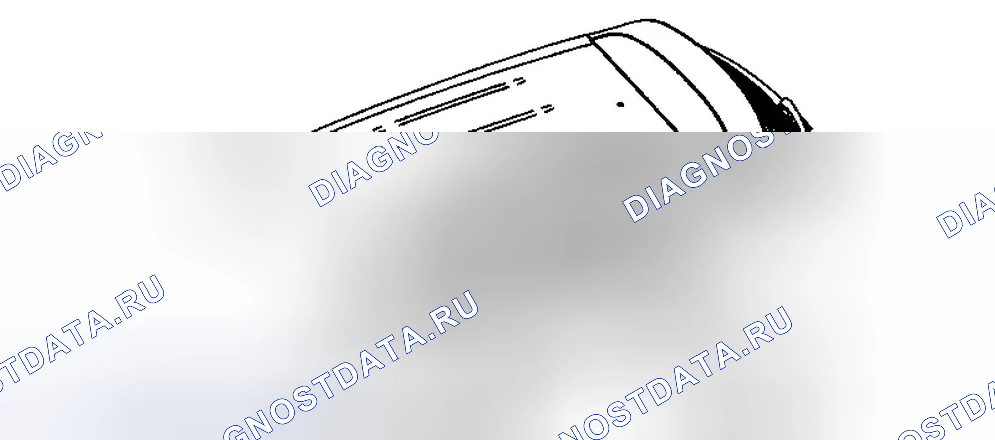 Рис. 14: Замена формовки панели крыши. Cadillac SRX II