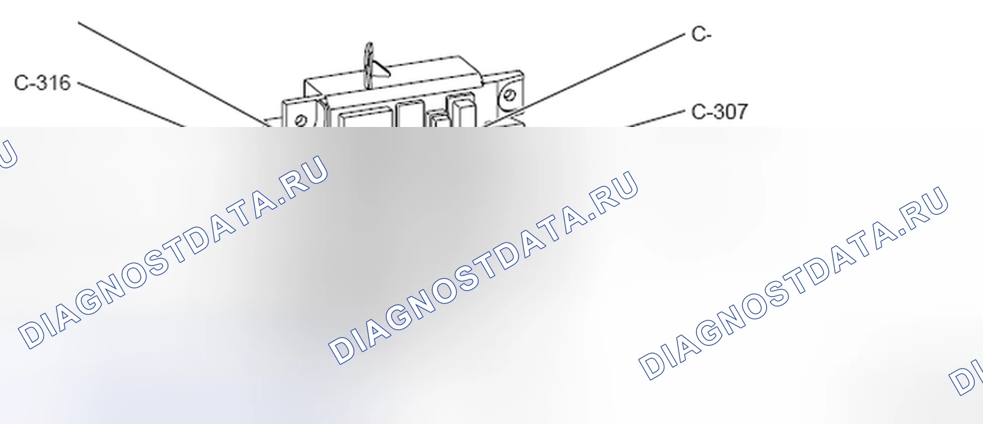 Рис. 407: ПРОВЕРКА НАПРЯЖЕНИЯ НА КЛЕММАХ. Honda Domani MB