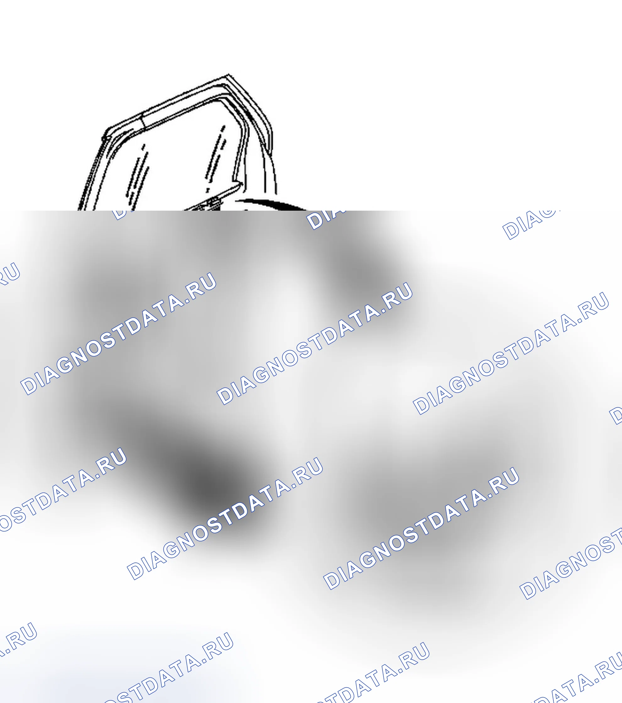Рис. 67: Порядок демонтажа. Buick Rendezvous I