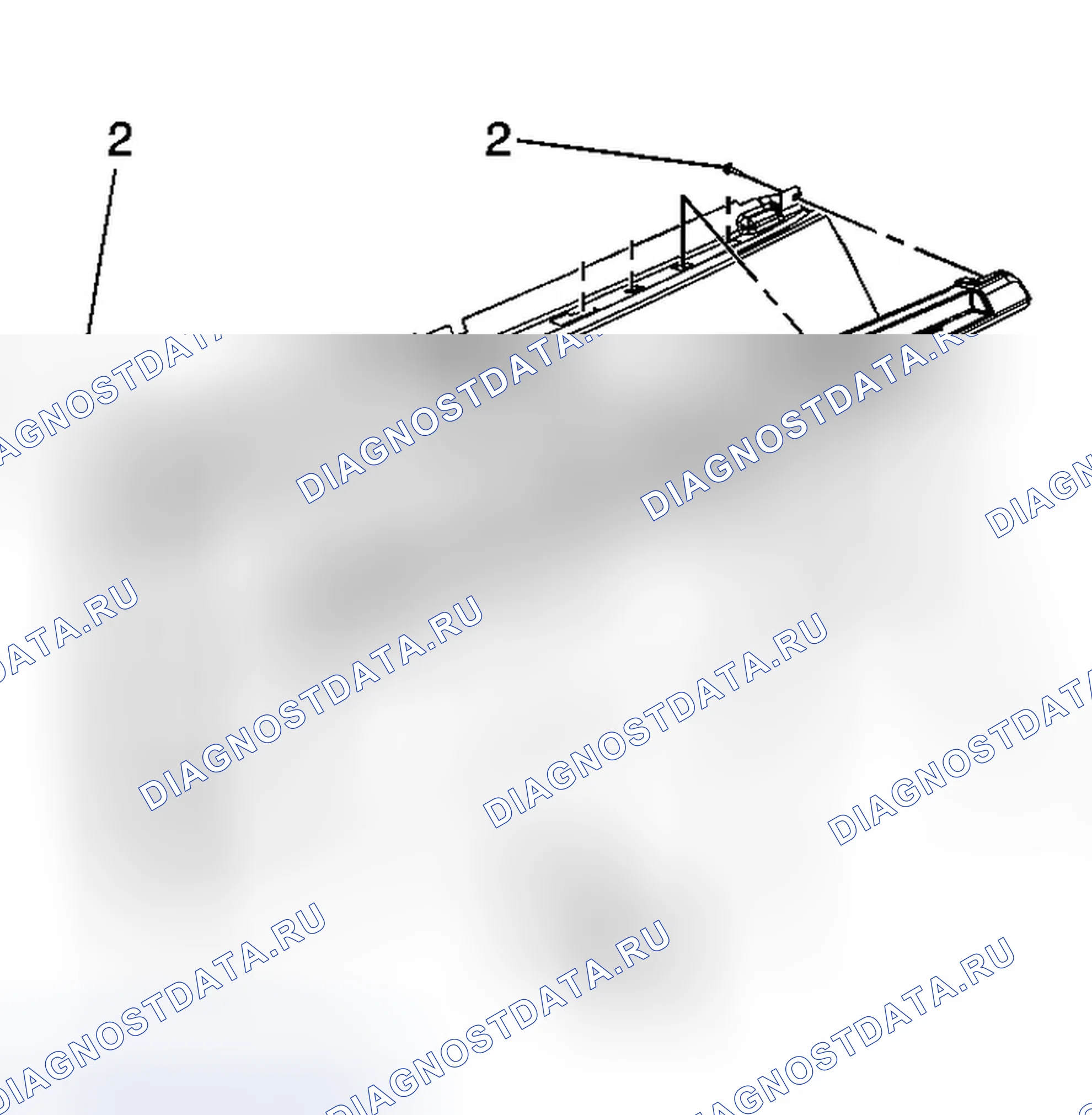Рис. 17: Порядок демонтажа. GMC Envoy II