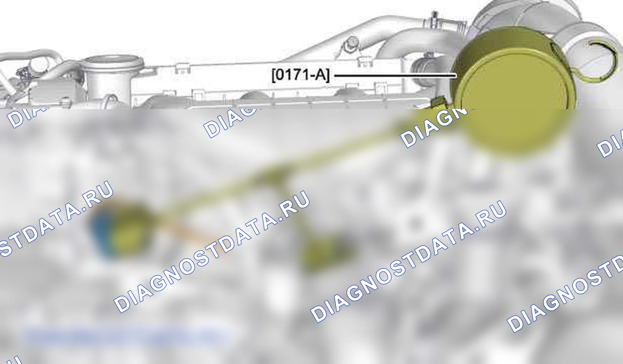 Проверка: давление наддува (статический режим) — b1hdzdld. Citroen C5 II