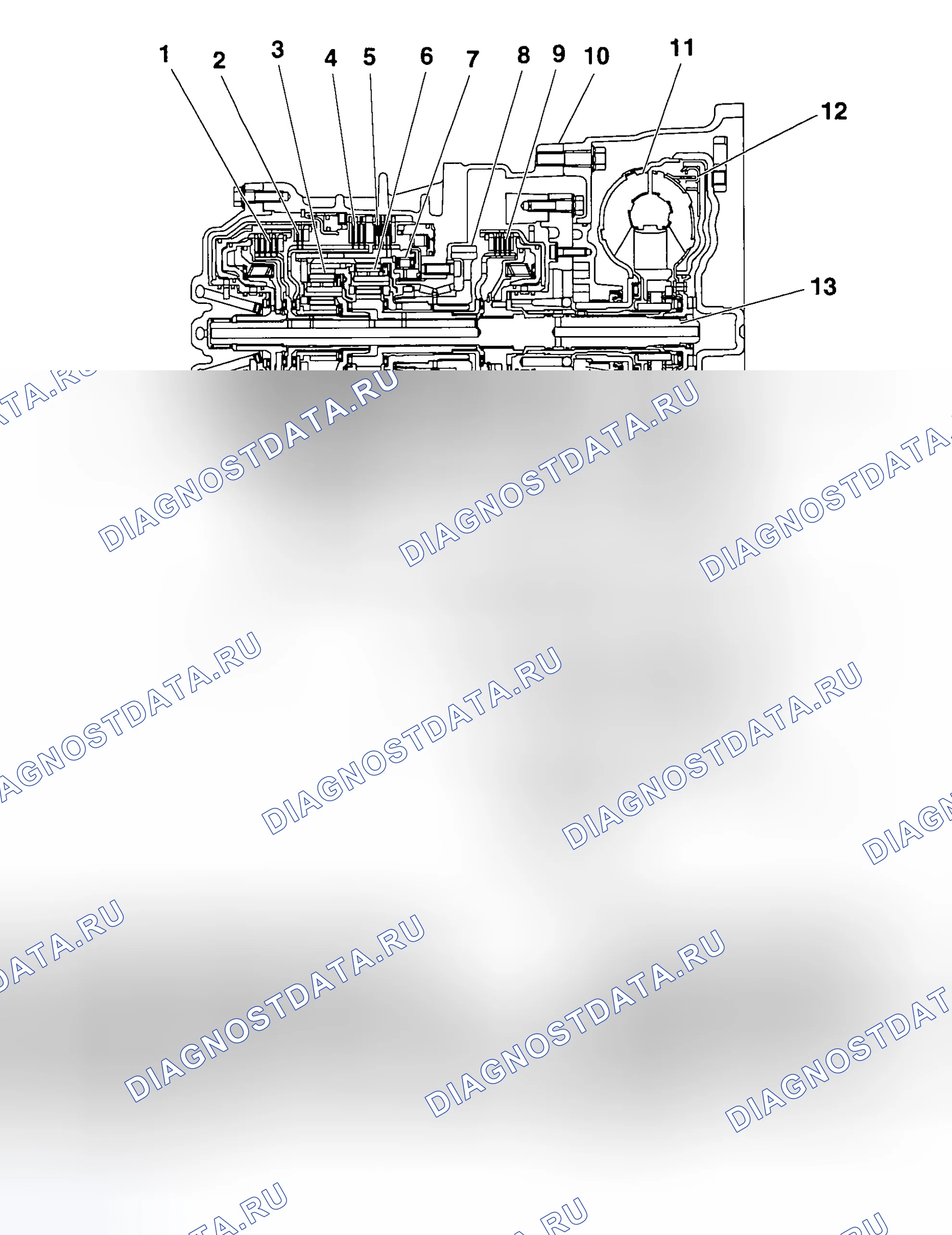 Рис. 1411: РАЗРЕЗ. Honda Edix I