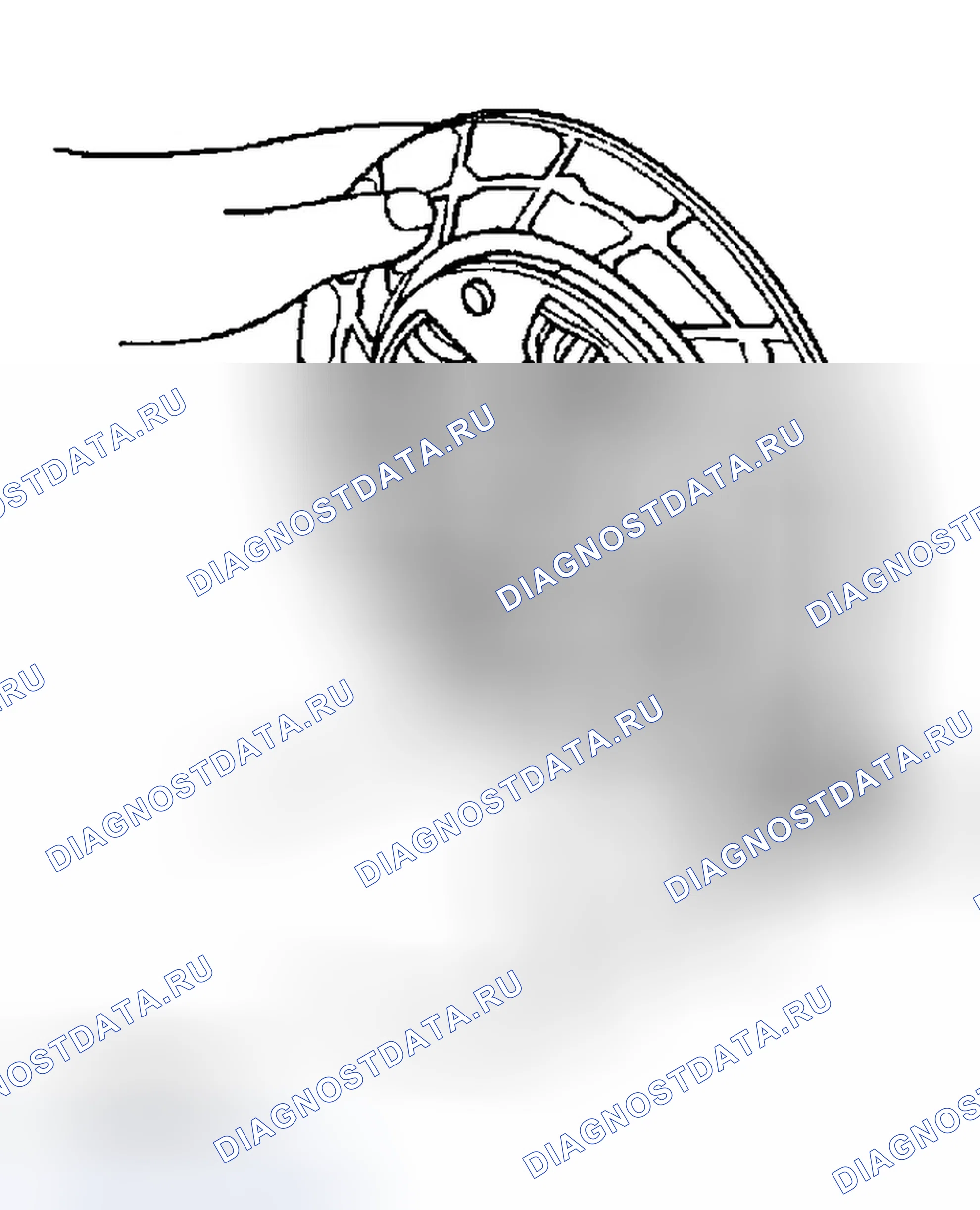 Рис. 27: ДИСК СЦЕПЛЕНИЯ. Hyundai Accent II рестайлинг