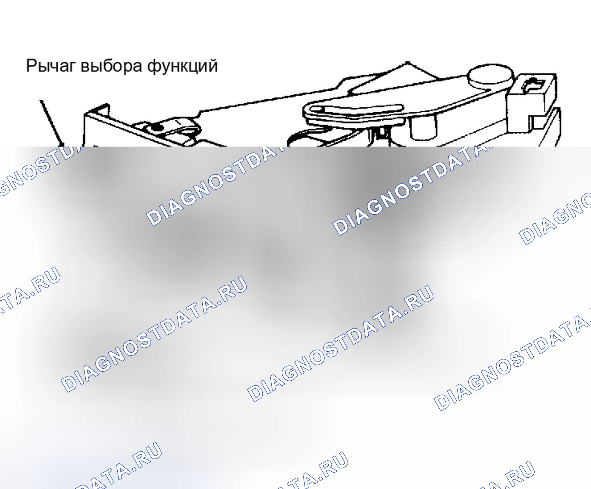 Рис. 6: РЫЧАГ РЕГУЛИРОВКИ ТЕМПЕРАТУРЫ. Ford Explorer I