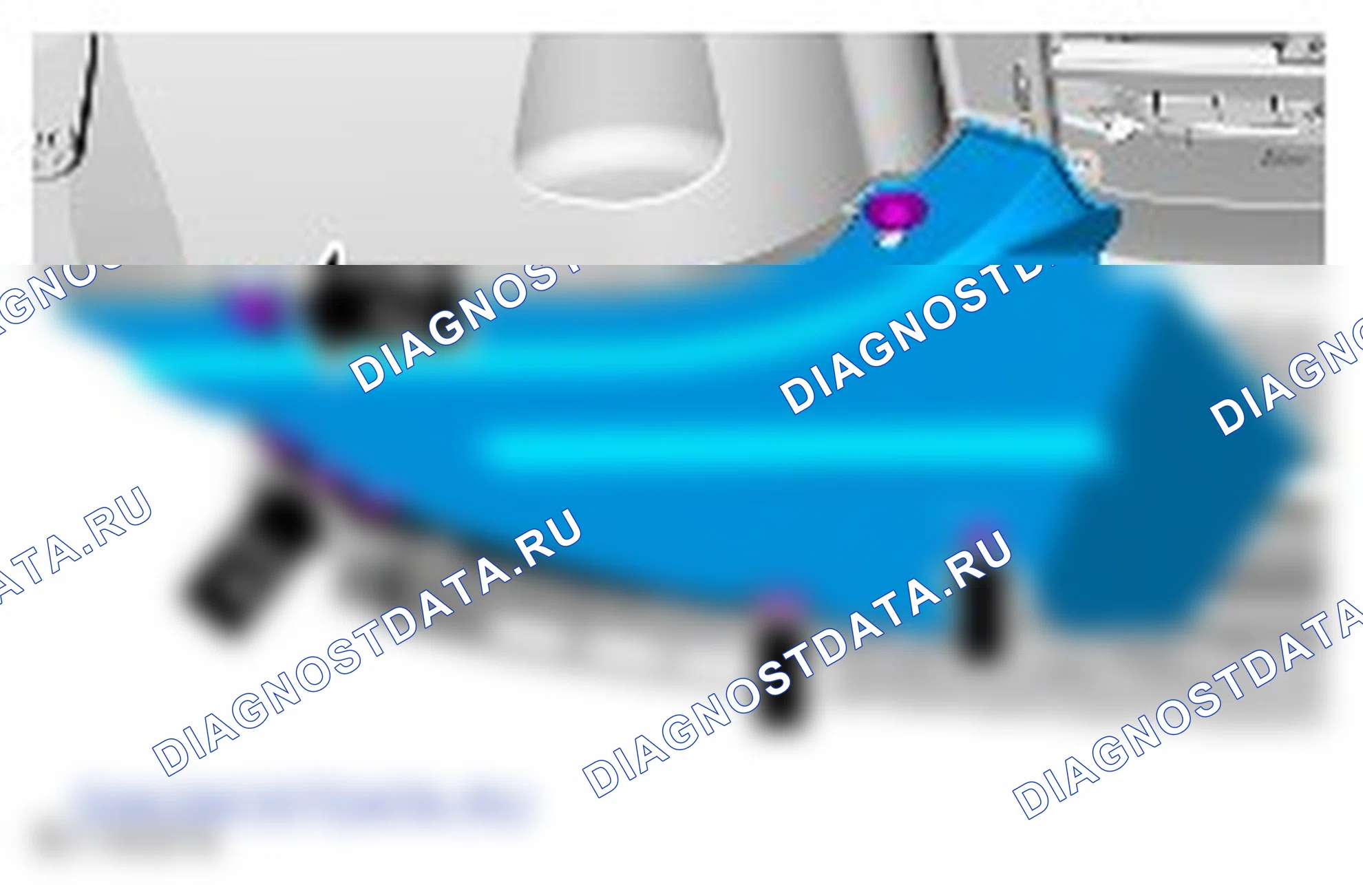 Как снять и установить кожух переднего бампера. Ford Transit Connect I рестайлинг