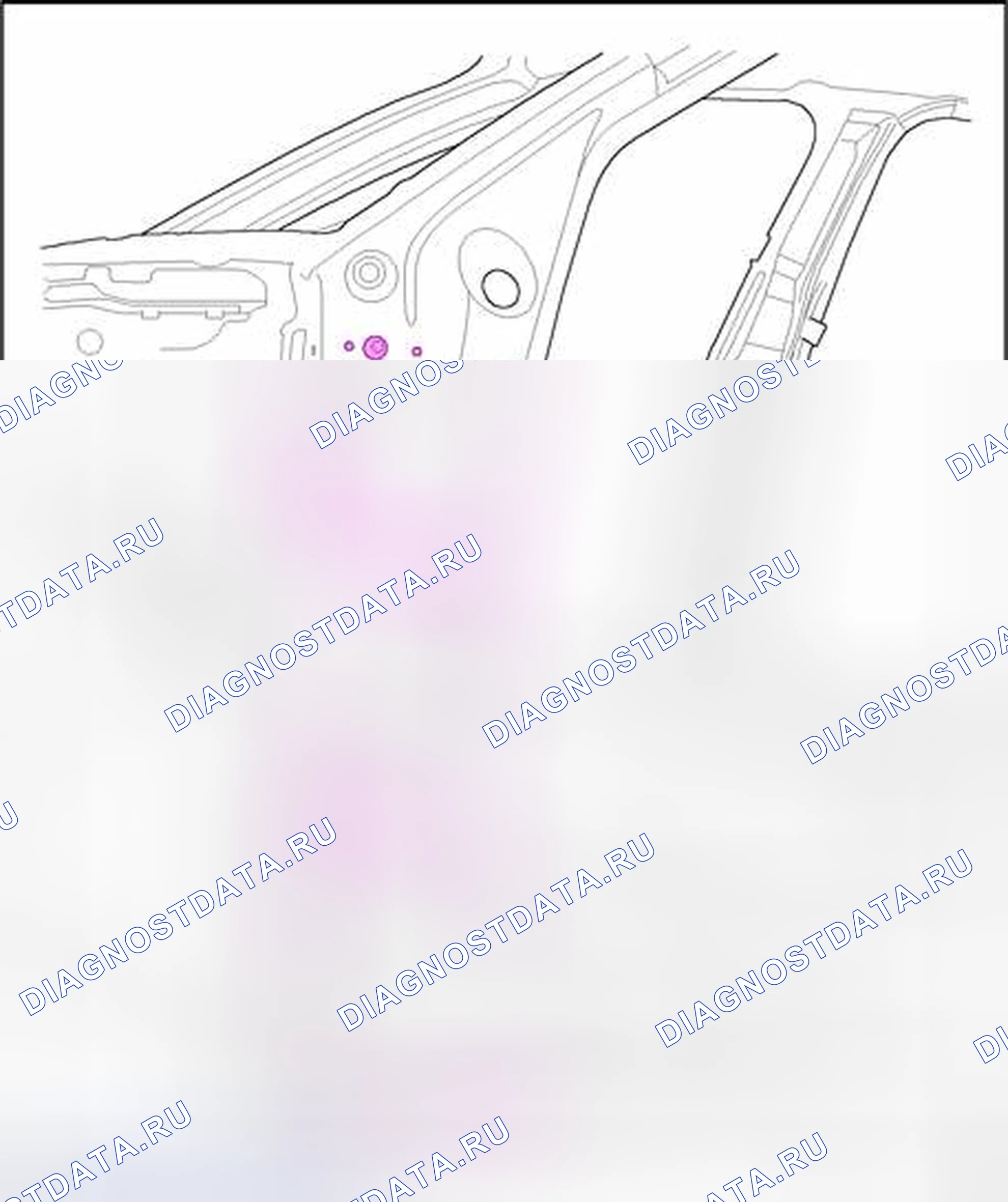Рис. 55: Места резки. Audi S4 B6