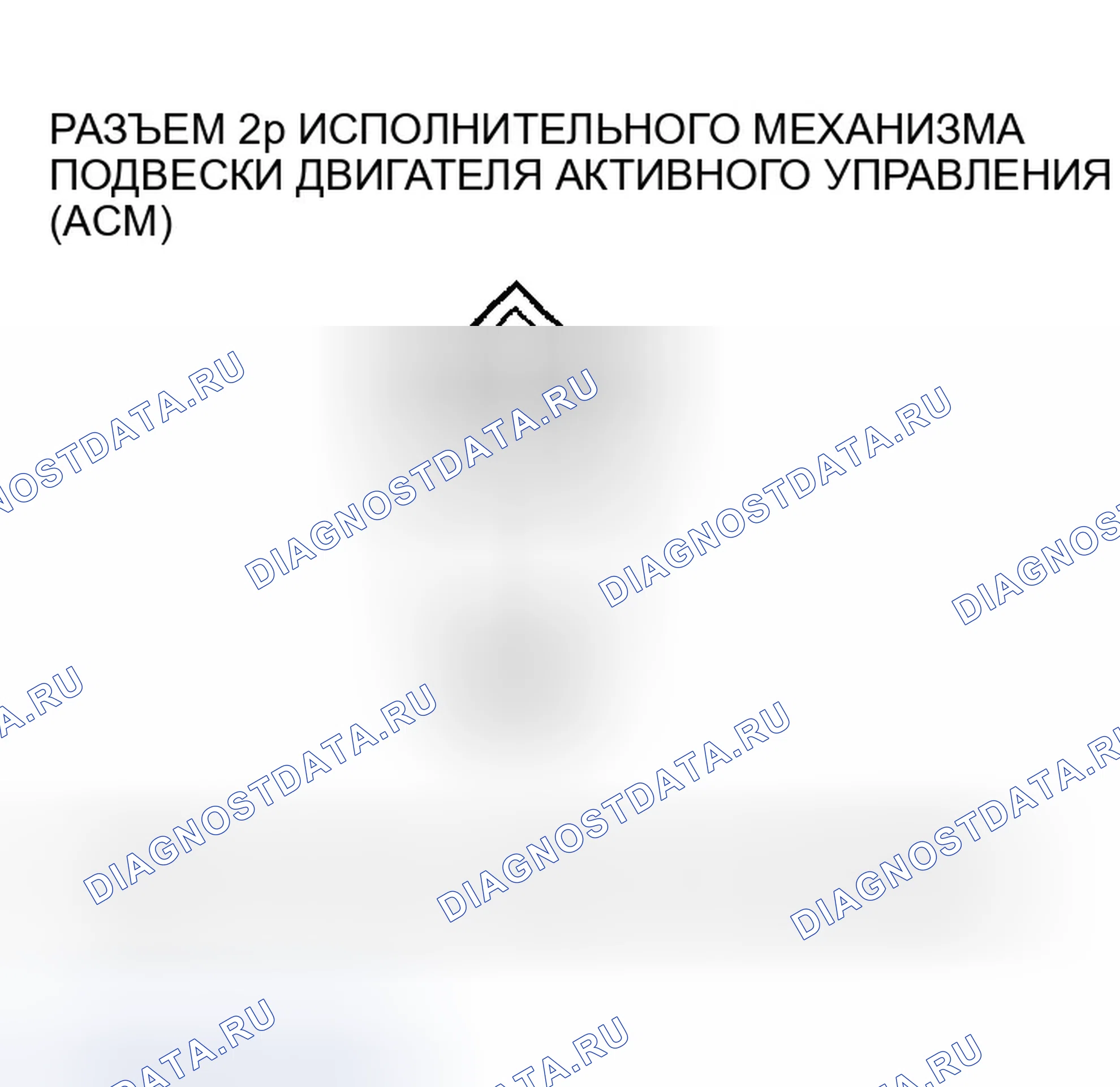 Рис. 578: расшифровка кода ошибки P0A15: Передняя схема управления приводом для монтажа на двигатель, низкий ток; расшифровка кода ошибки P0AB7: Задний акт монтажа на двигатель. Honda Accord VII рестайлинг