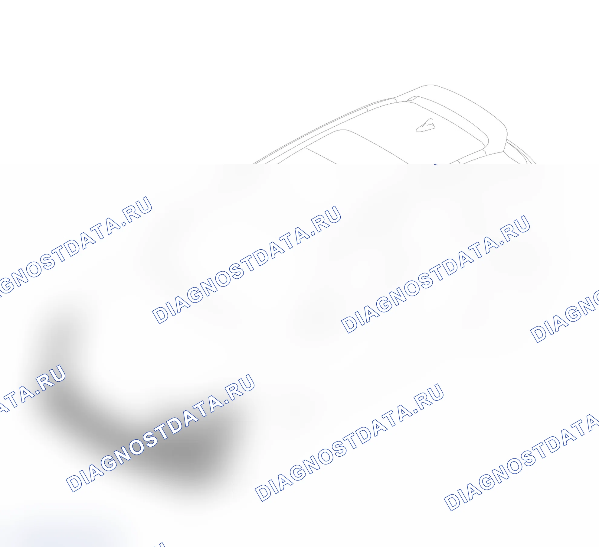 Схема расположения переднего бампера — Haval Chitu. Haval Chitu I