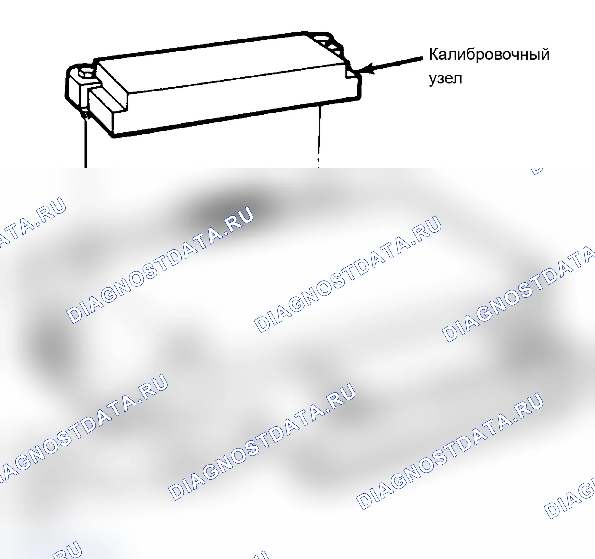 Рис. 60: Блок электронного управления EEC (ECA). Lincoln Town Car I