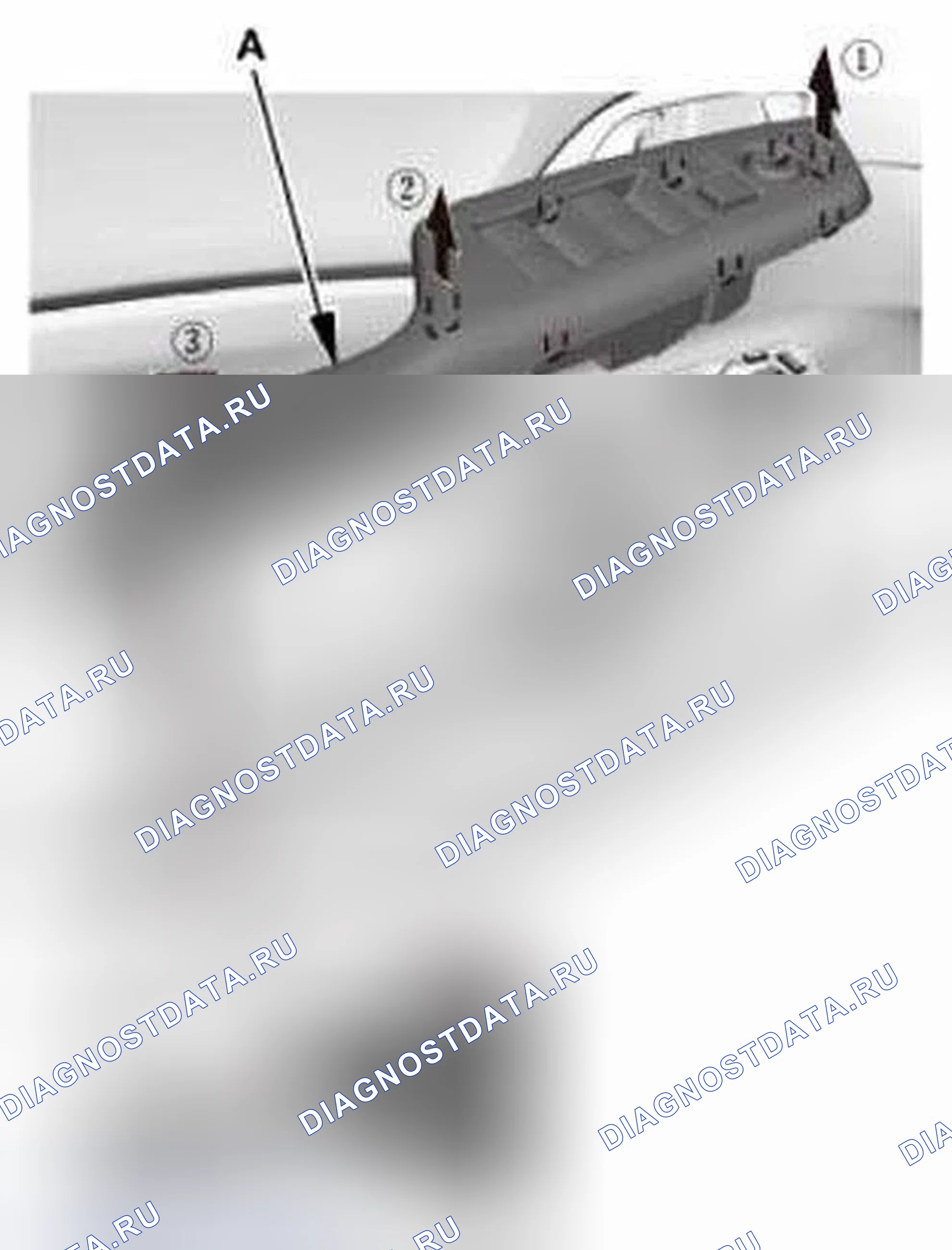 Рис. 150: Демонтаж. Honda Civic IX
