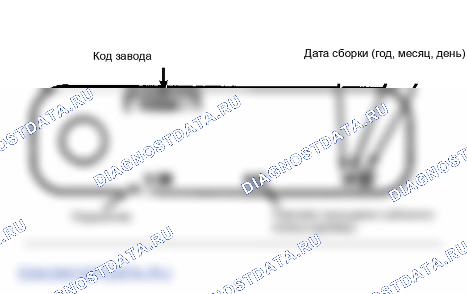 Рис. 2: Идентификационная бирка заднего моста. Lincoln Mark VII I