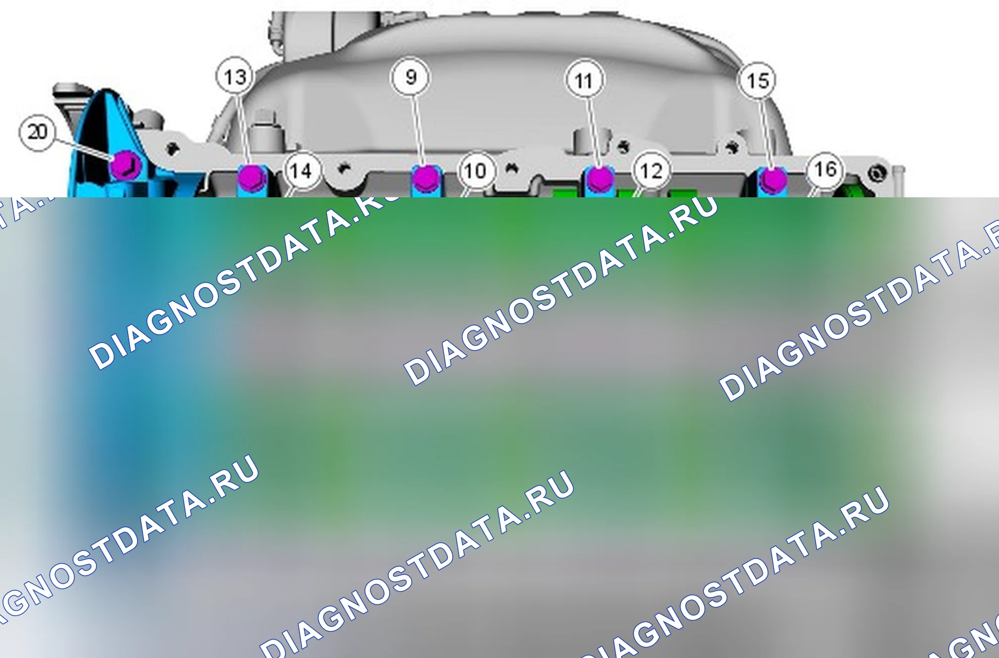 Регулировка зазоров клапанов: описание и работа. Ford Transit Connect II