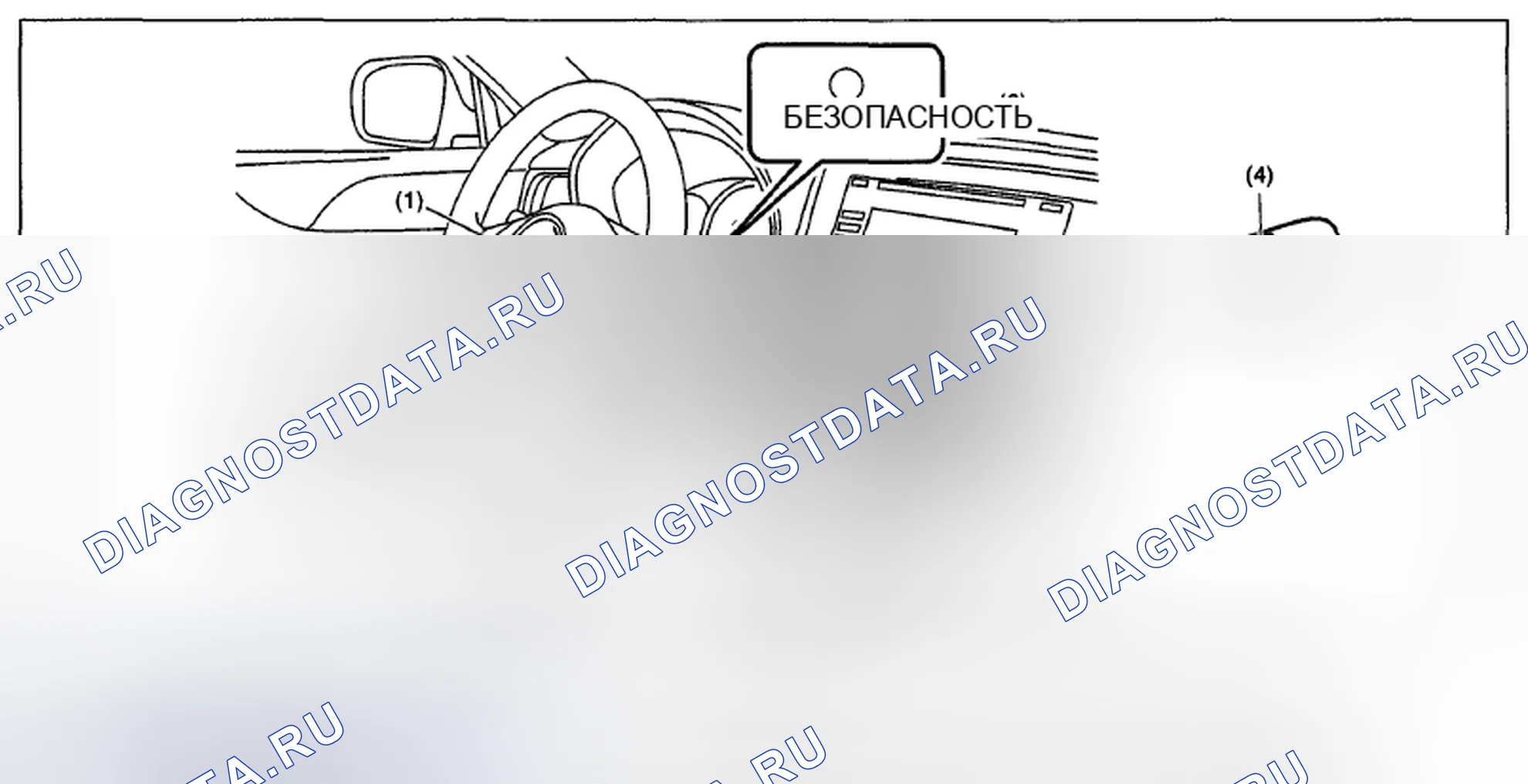 Рис. 101: РАСПОЛОЖЕНИЕ. Subaru Impreza GH