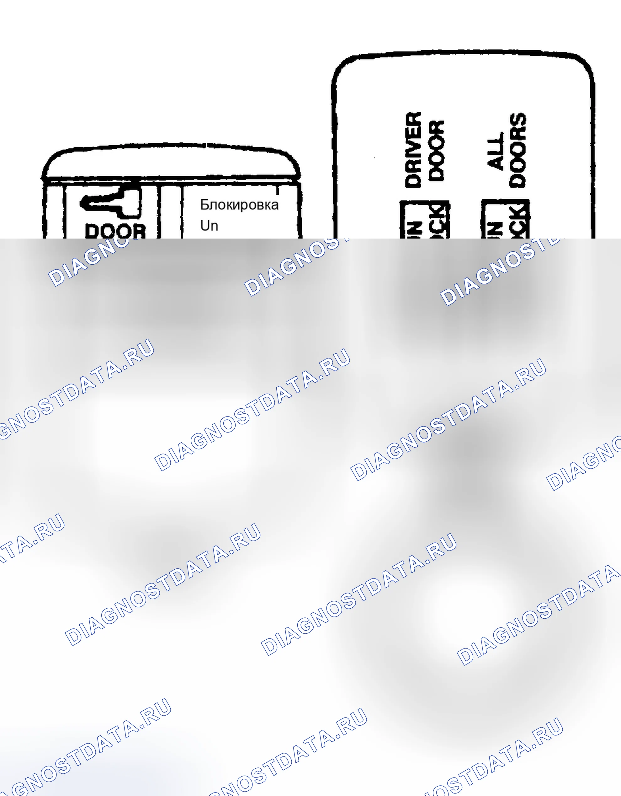Рис. 33: ОПИСАНИЕ замков дверей и противоугонной системы. Chevrolet Suburban C2500 