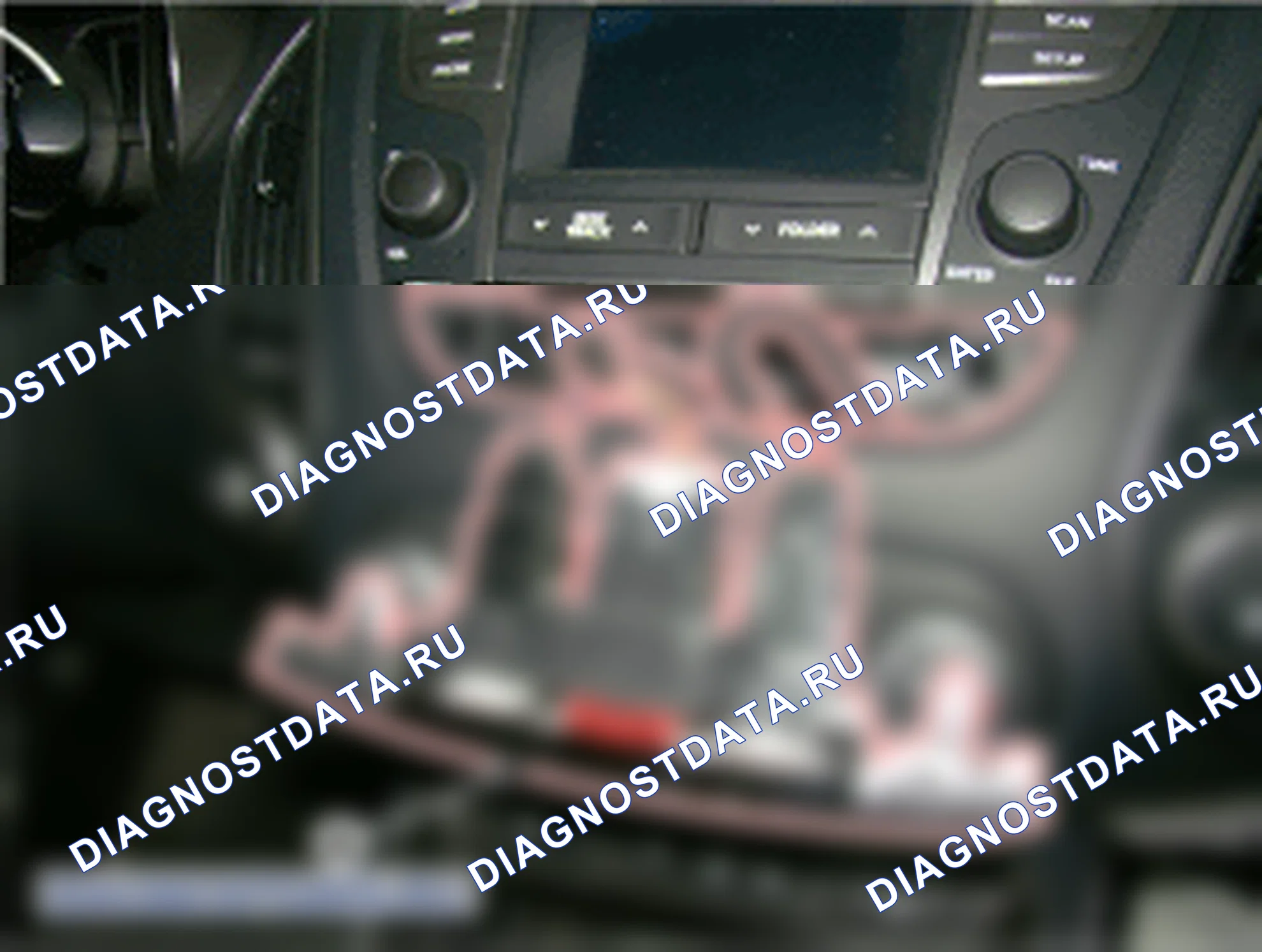 Снятие аудиомодуля. Hyundai ix35 EL