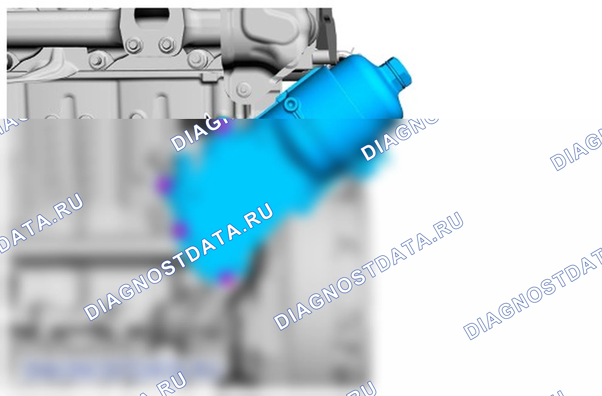 Сборка двигателя. Ford Kuga II