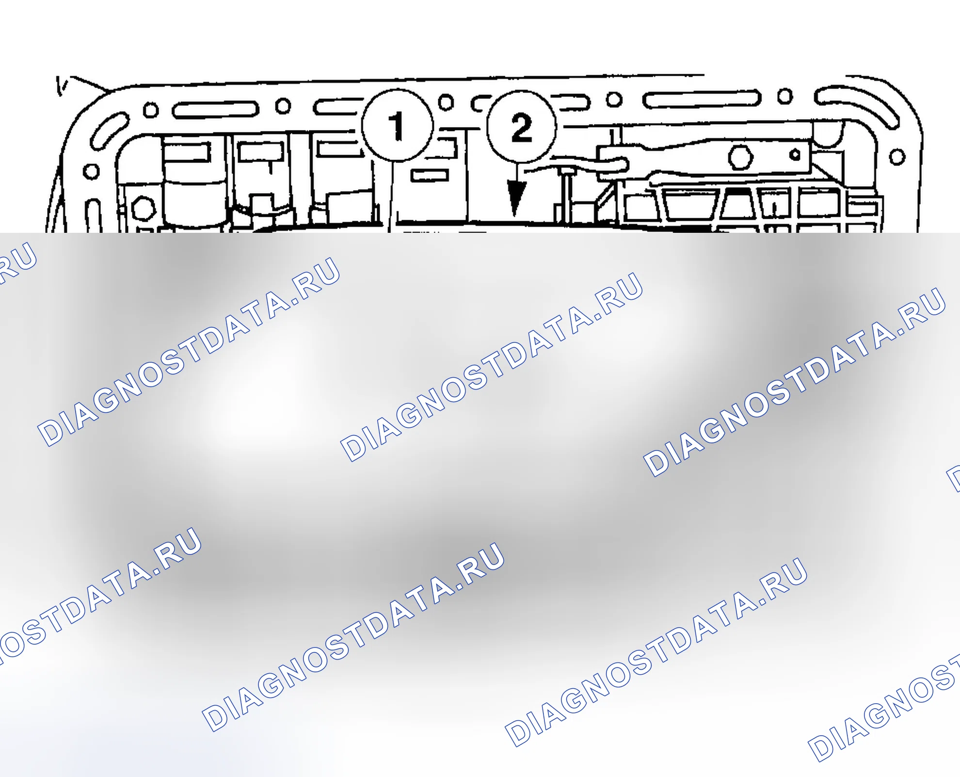 Рис. 564: Демонтаж. Ford Ranger I
