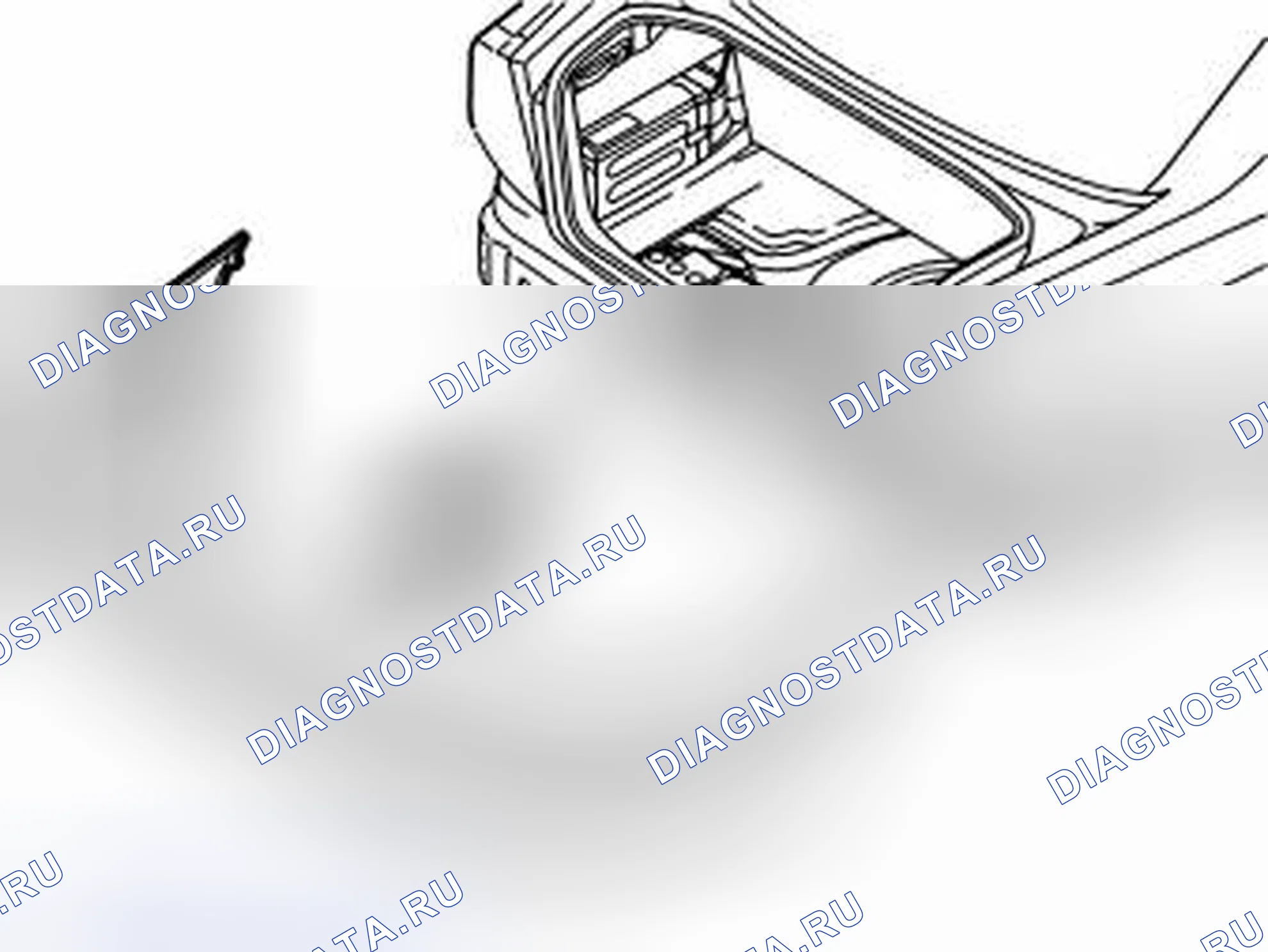 Рис. 49: Снятие бампера. Volvo S80 I рестайлинг