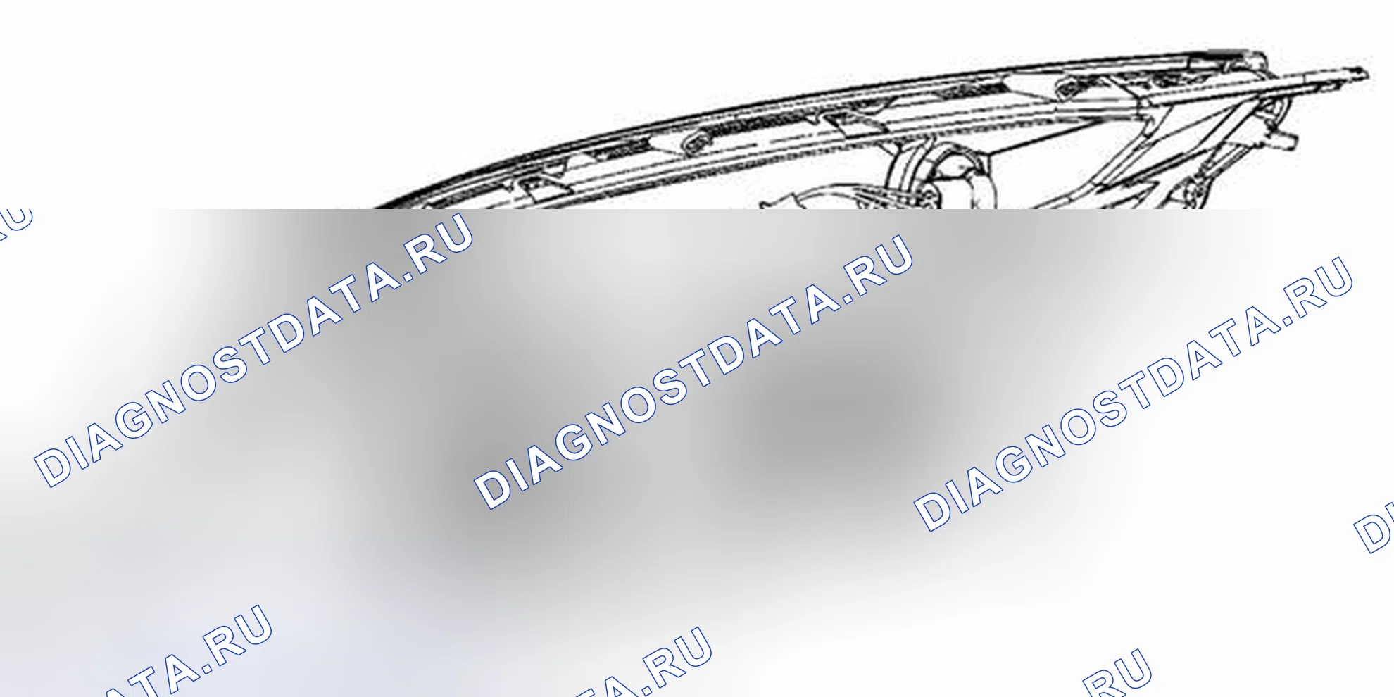 Рис. 26: Замена лампы фары (Lo Beam). Kia Rio III рестайлинг