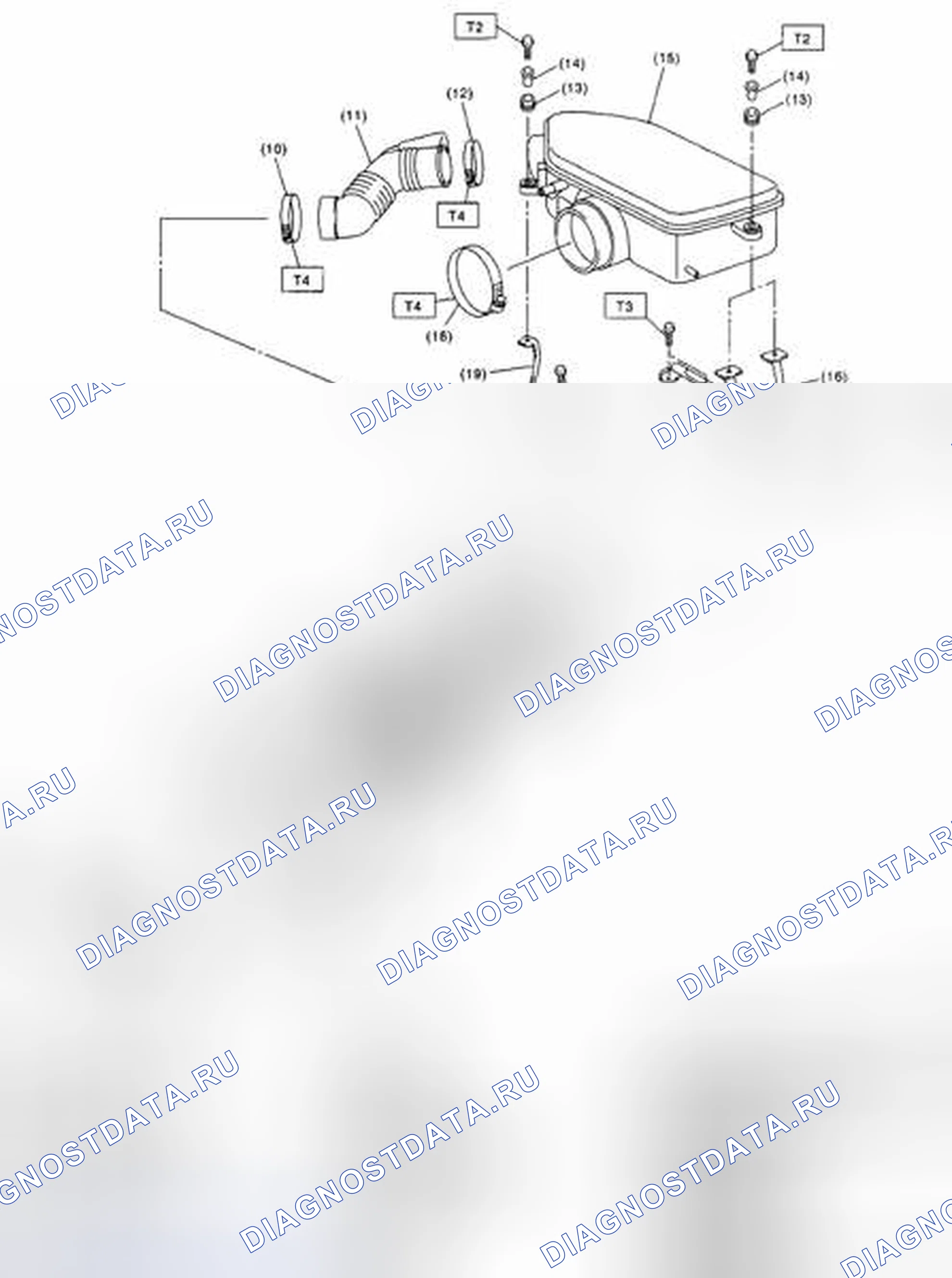 Рис. 245: КОМПОНЕНТ. Subaru Outback BP рестайлинг
