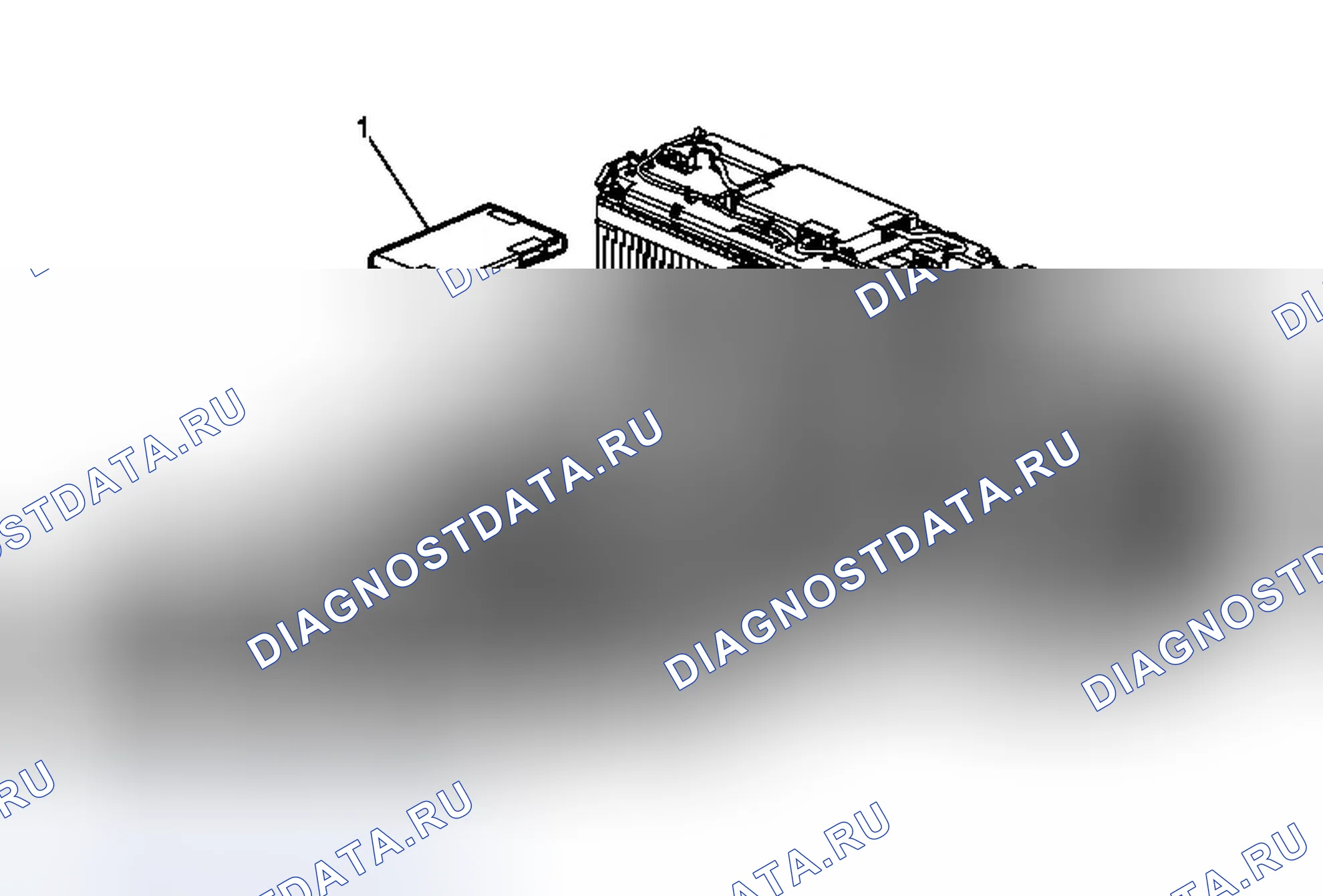 Рис. 67: Замена модуля управления интерфейсом аккумуляторной батареи приводного двигателя (модуль 2). Chevrolet Volt I