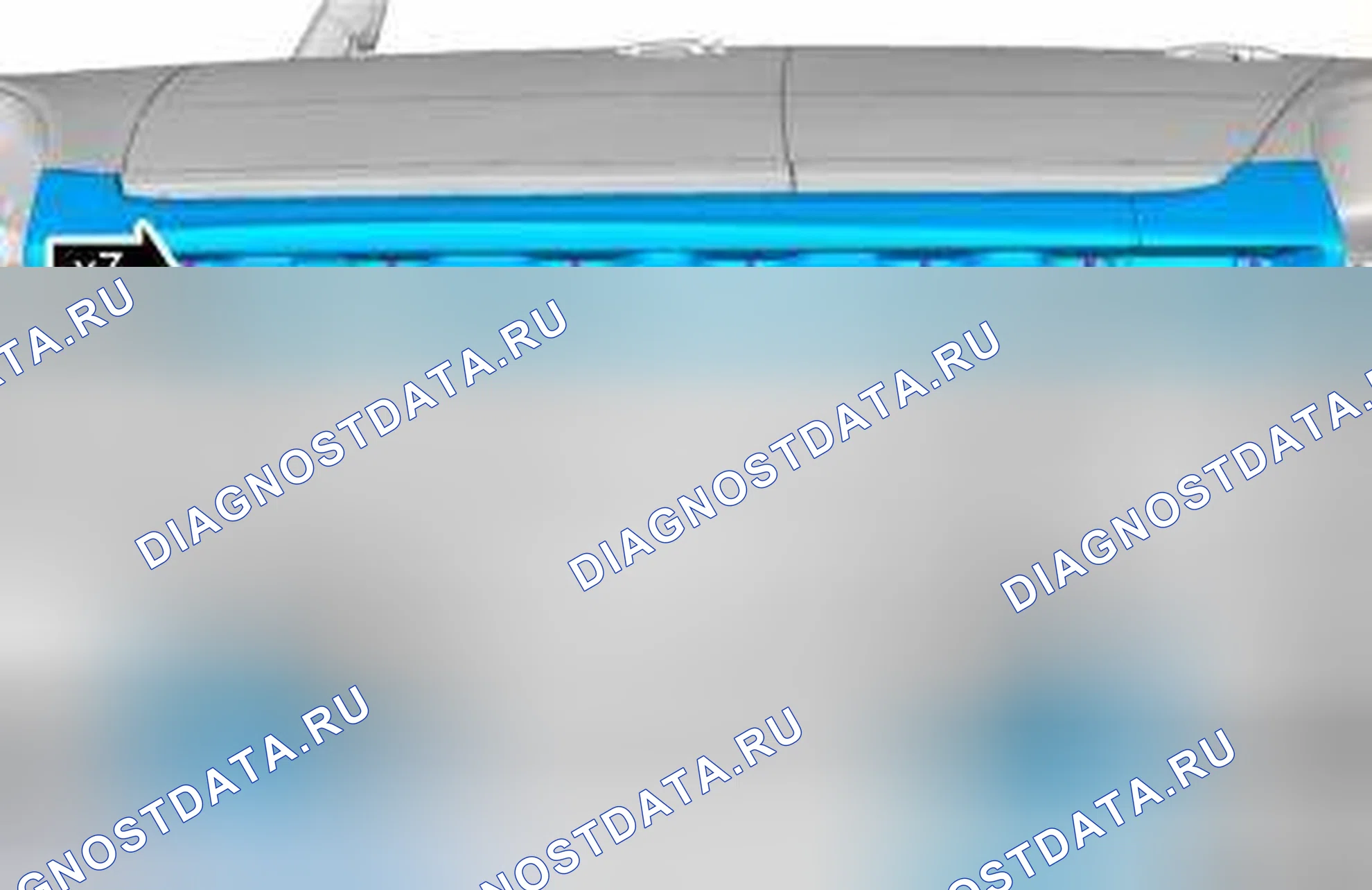 Рис. 20: ПАНЕЛЬ ПОДОКОННИКА. Volvo S80 II рестайлинг