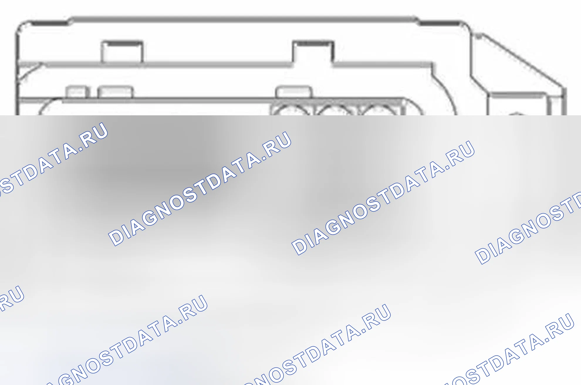 Рис. 87: Терминал MCU и вход входного / выходного сигнала. Hyundai Sonata VI
