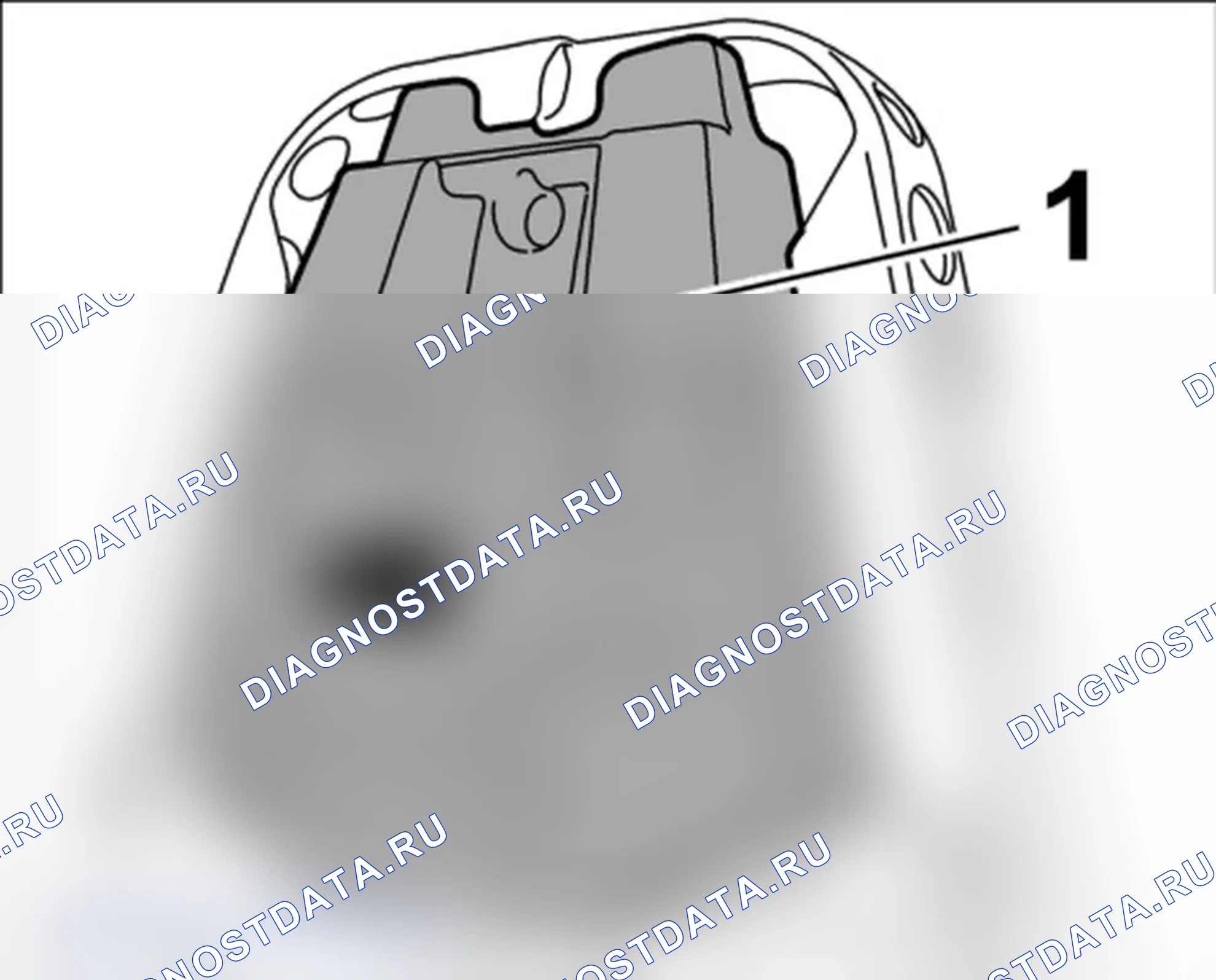Рис. 65: Деталь фитинга из пенопласта. Porsche 911 GT3 997