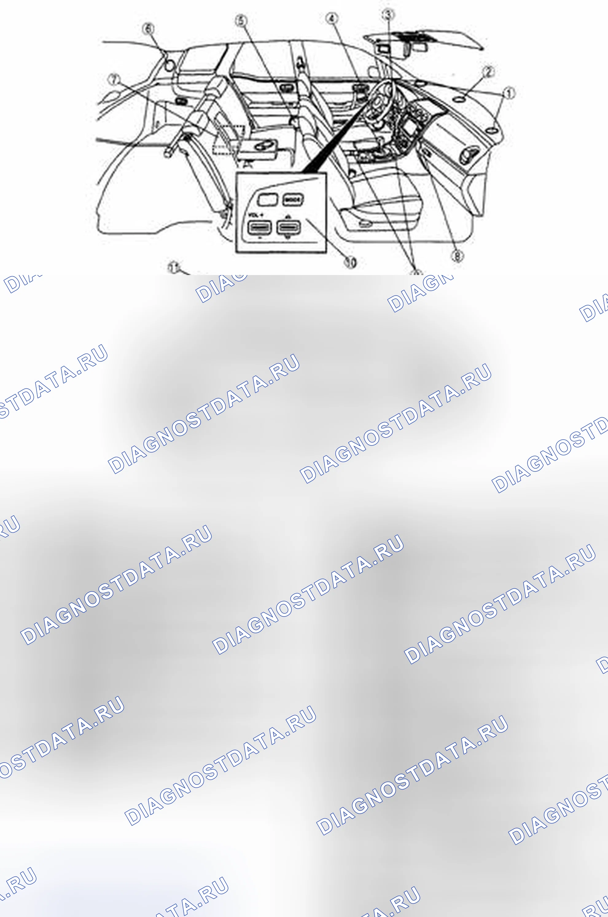 Рис. 20: Аудиосистема. Mazda CX-7 I