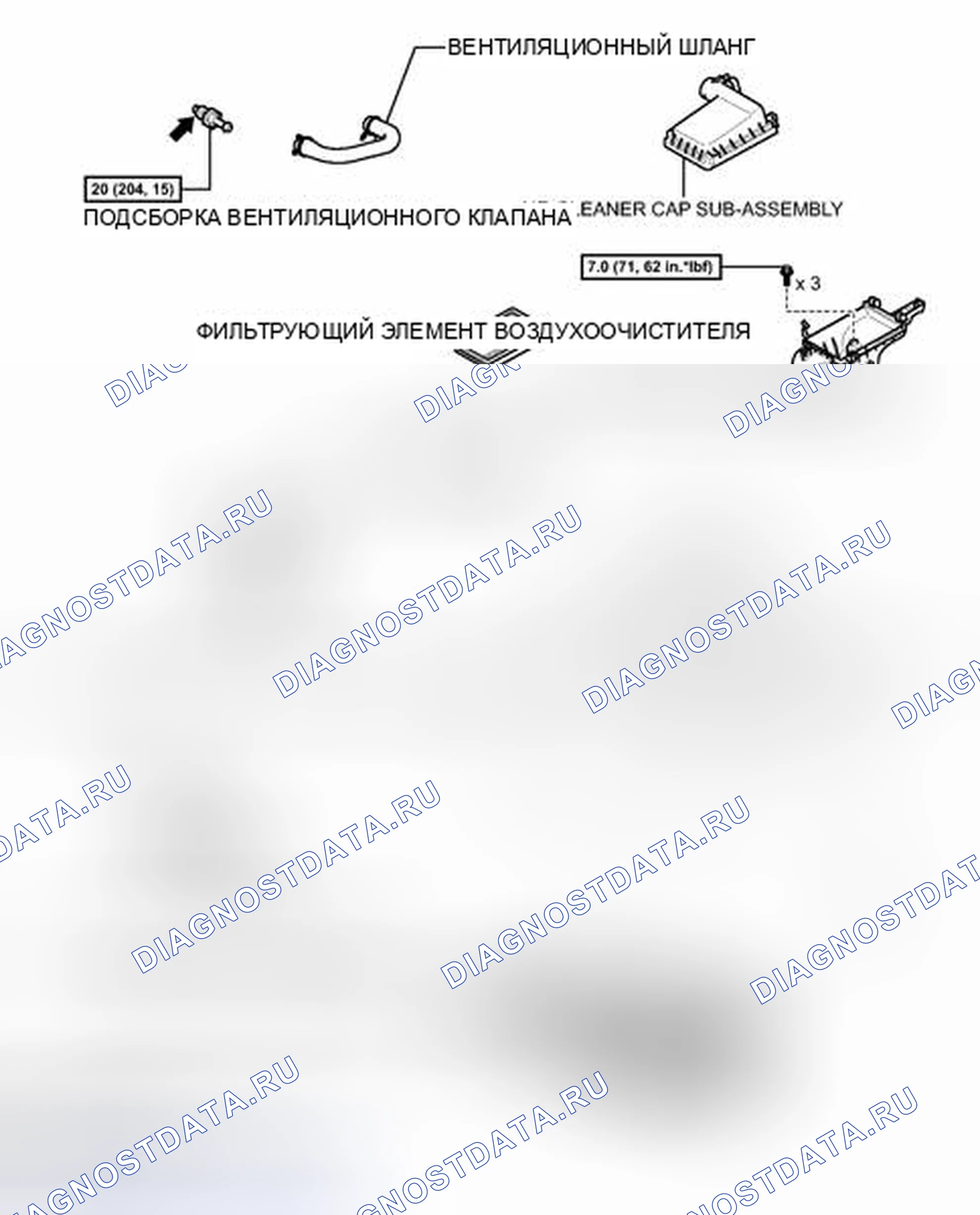 Рис. 114: ИЛЛЮСТРАЦИЯ. Toyota Prius III рестайлинг