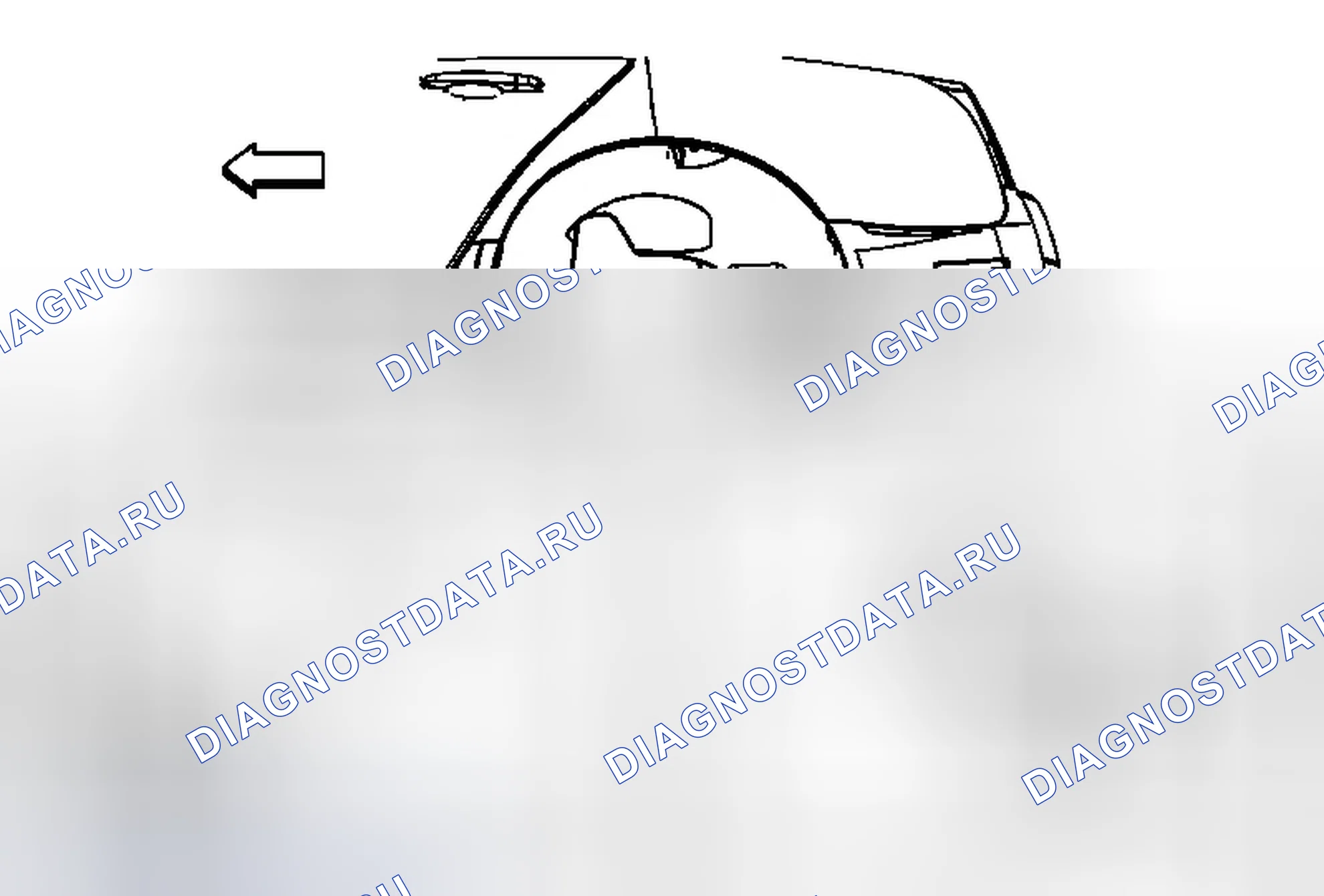 Рис. 5: Замена задней панели рулевой рубки. Cadillac CTS II