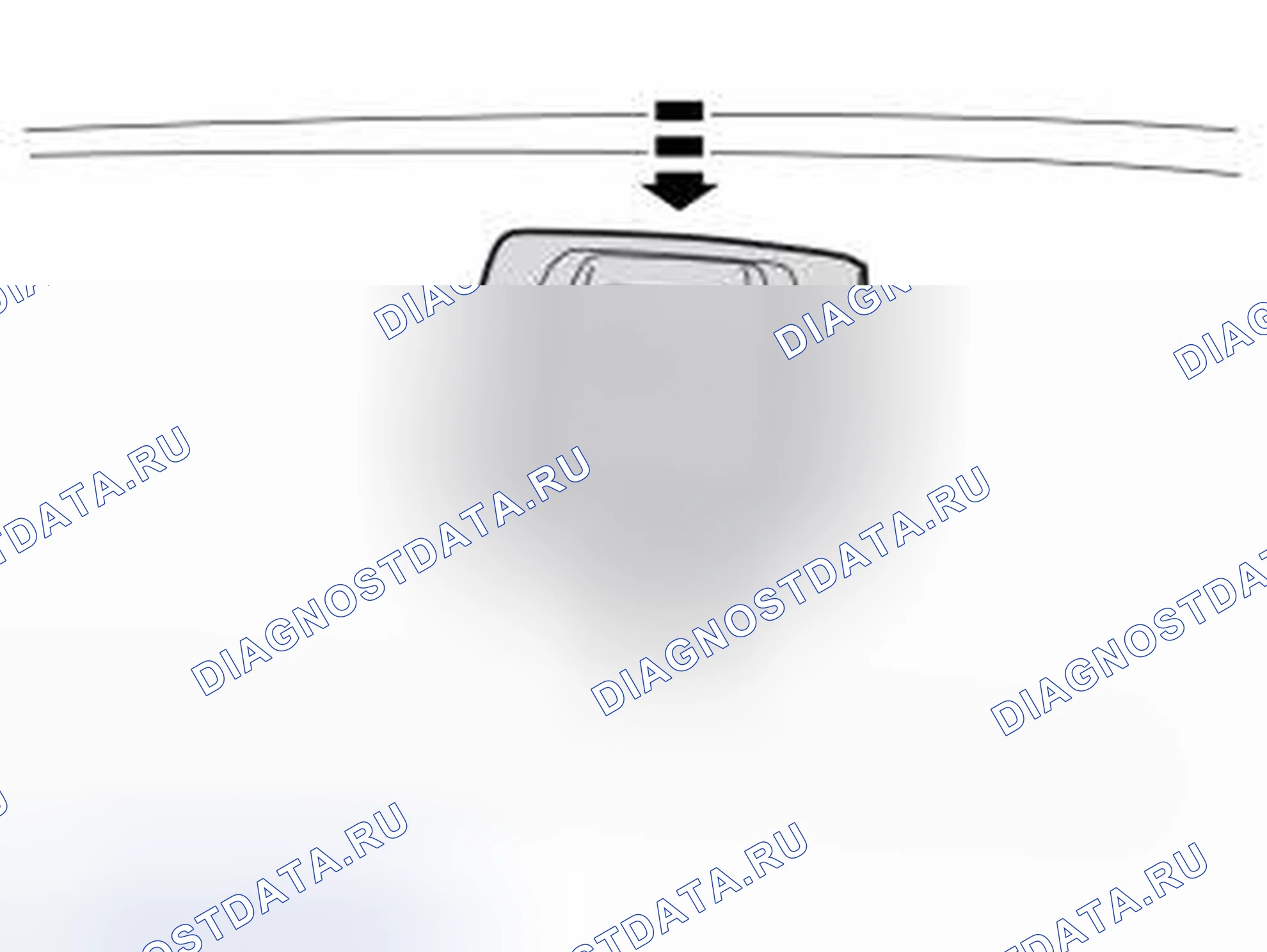 Рис. 1099: УСТАНОВКА. Volvo V50 I рестайлинг